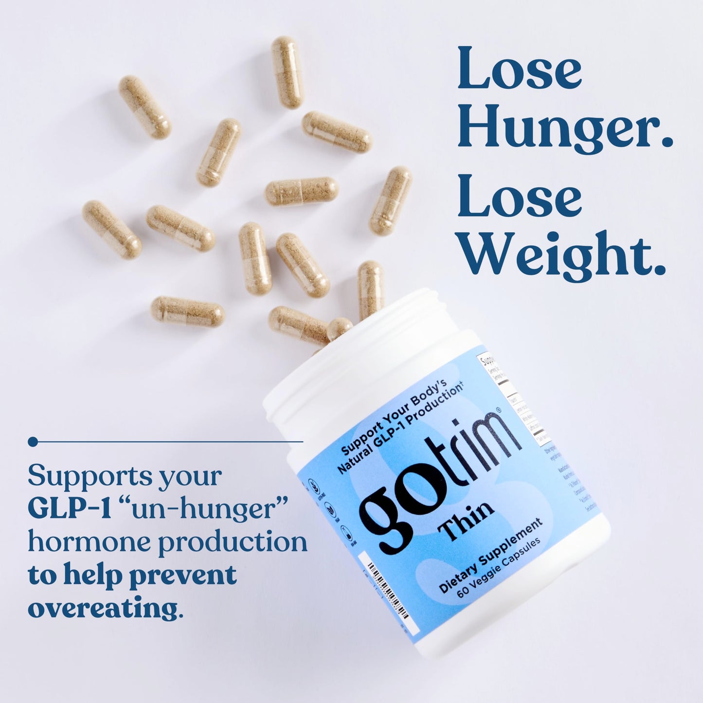 TLS GoTrim Thin Satiety and Metabolic Support Tablet, 60 Count