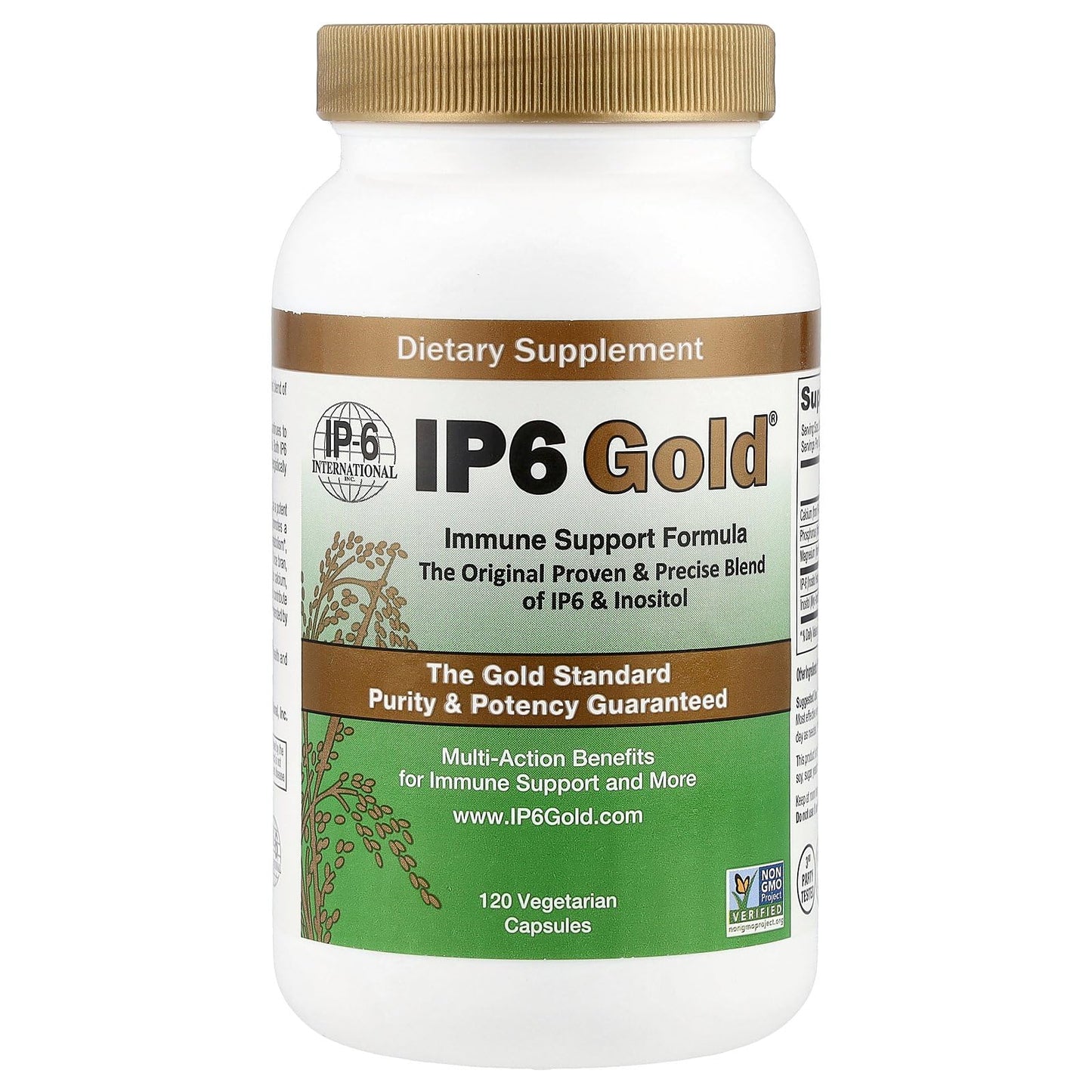 IP6 Gold Immune Support Formula Capsule 120 Capsules