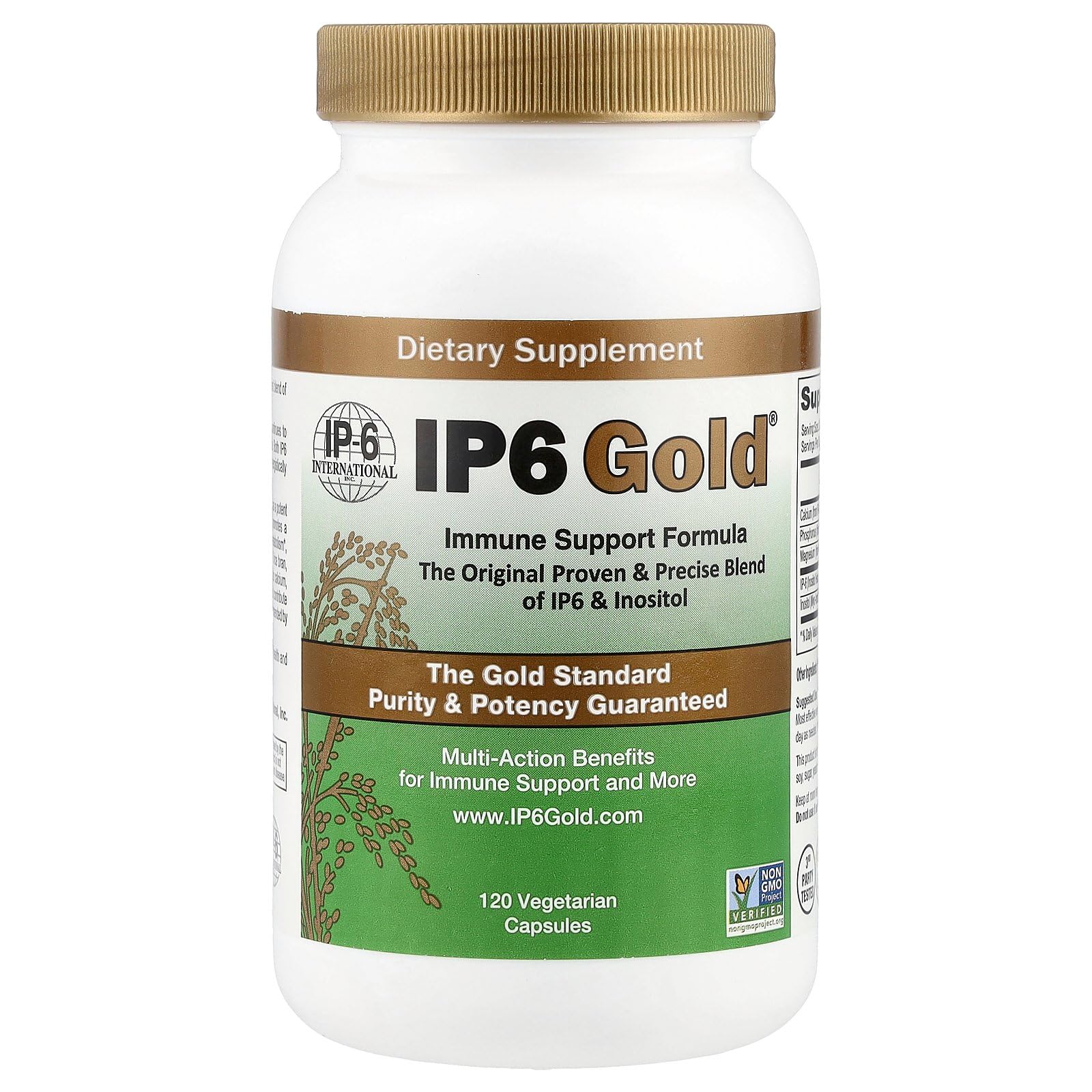 IP6 Gold Immune Support Formula Capsule 120 Capsules