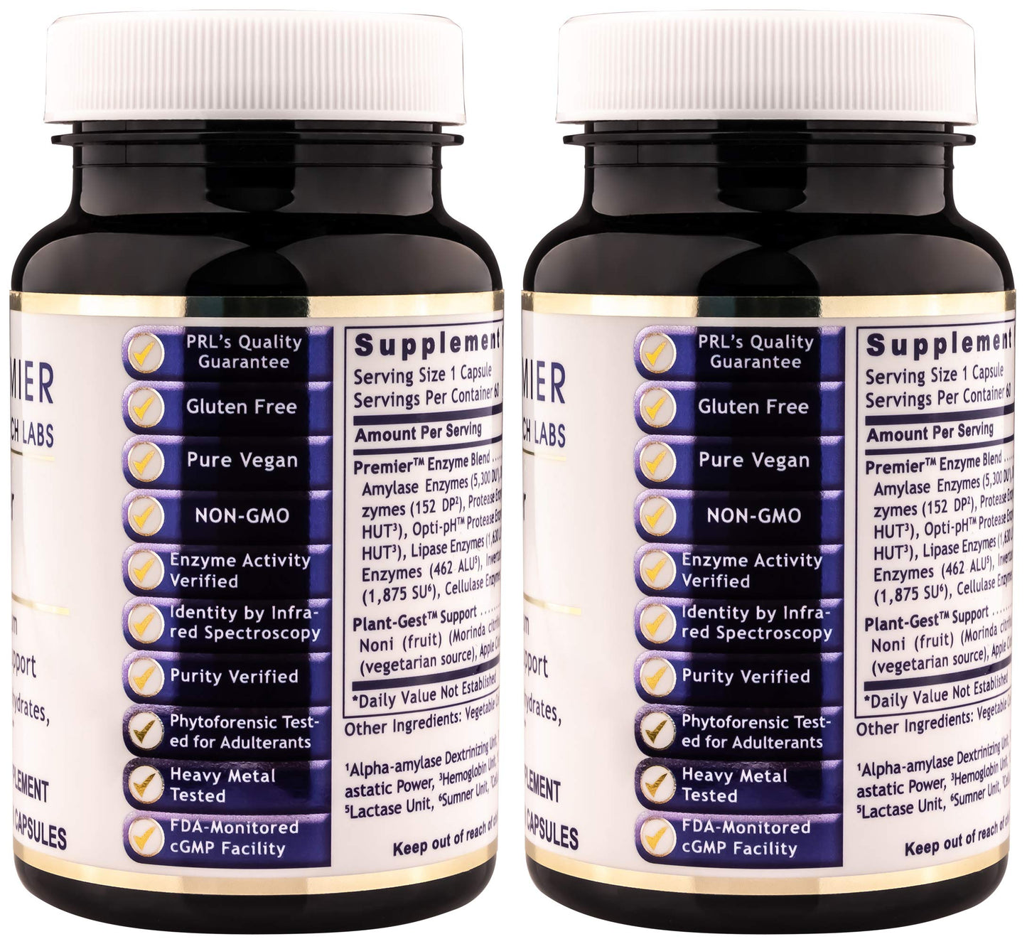 Premier Research Labs Premier Digest Dietary Supplement Capsule 120 Capsules