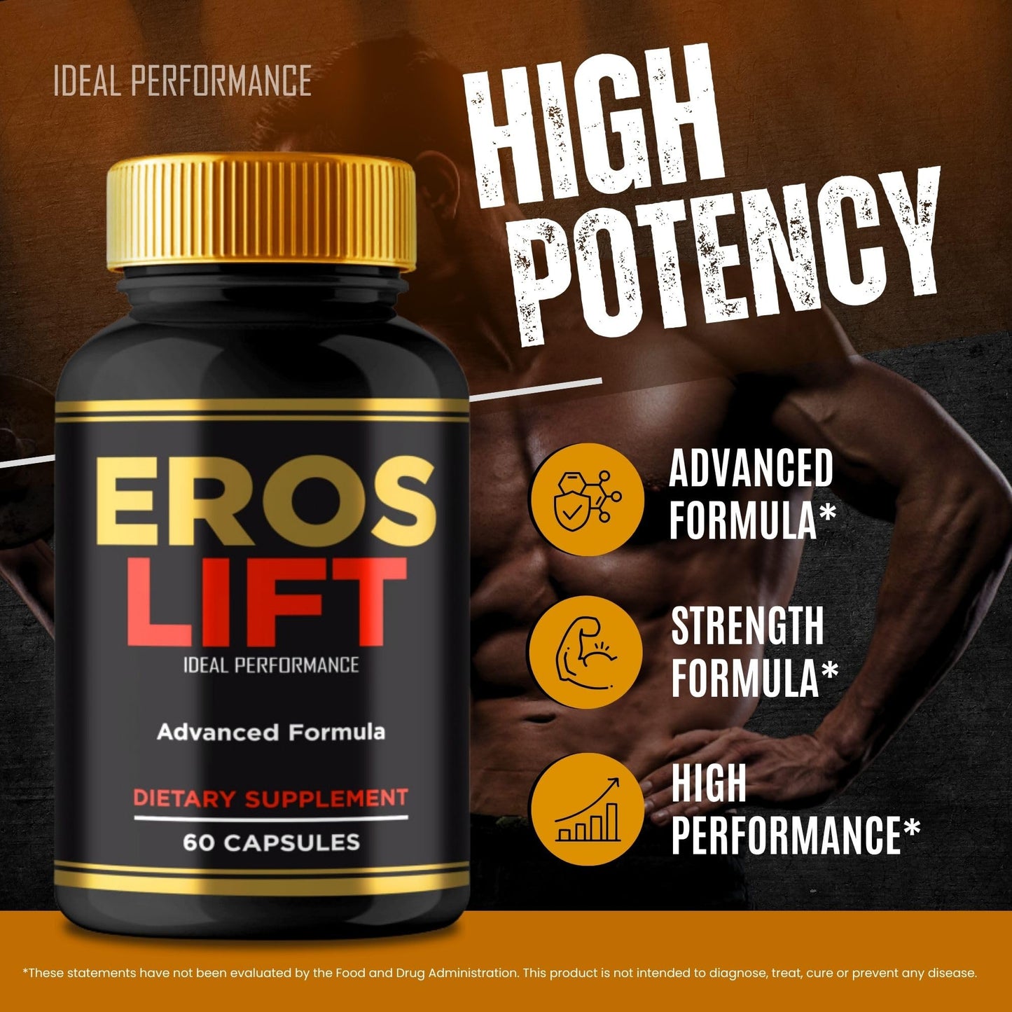 IDEAL PERFORMANCE Eros Lift Capsules 300 Count