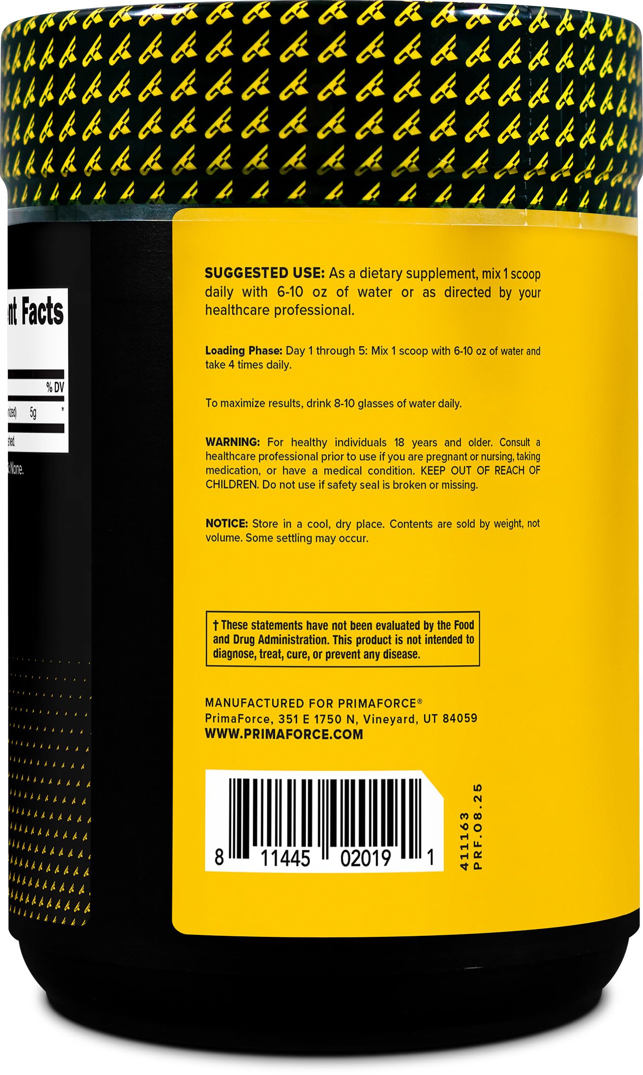 Primaforce Micronized Creatine Monohydrate Powder 500 g