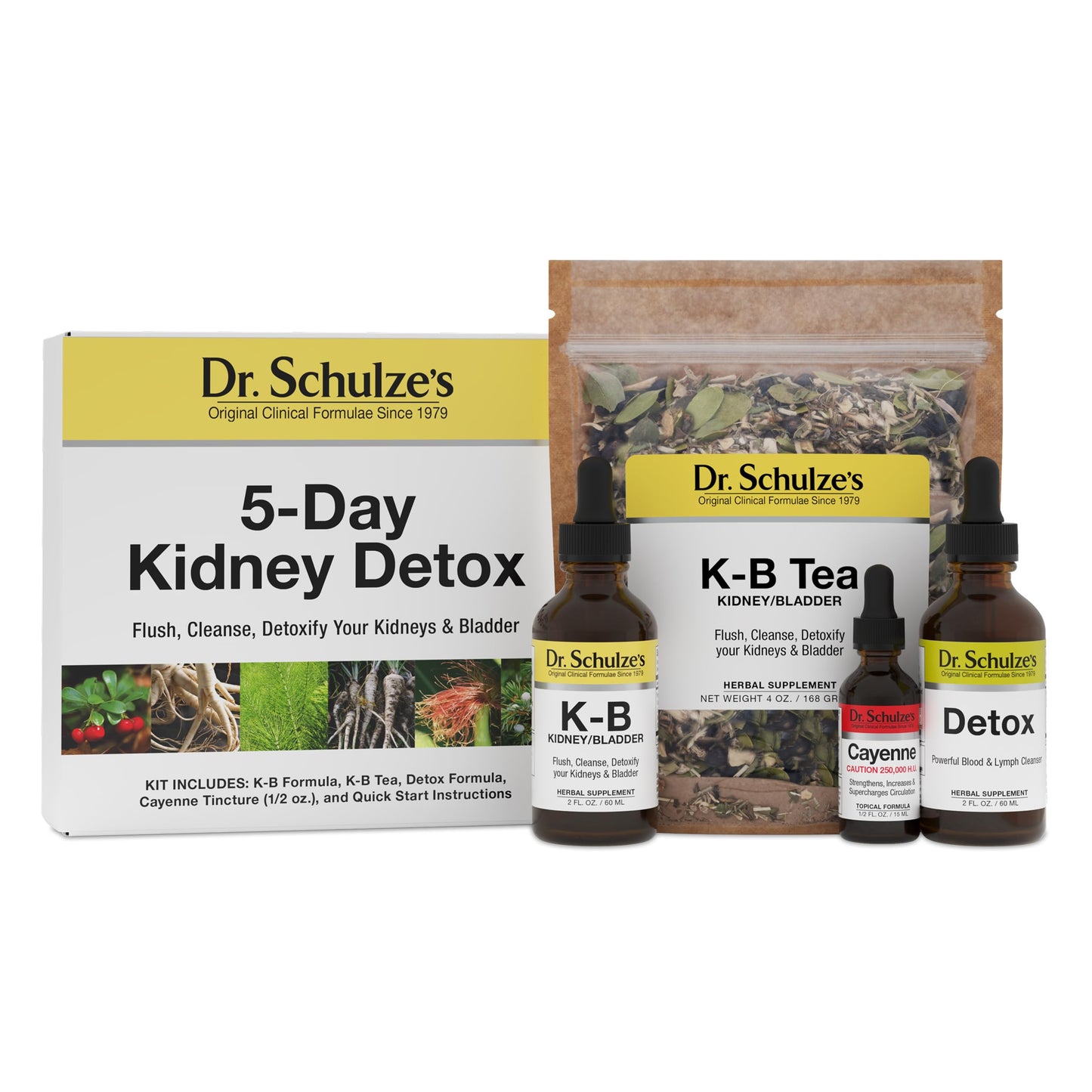 Dr. Schulze's 5-Day Kidney Detox Powder, 1 Ounce