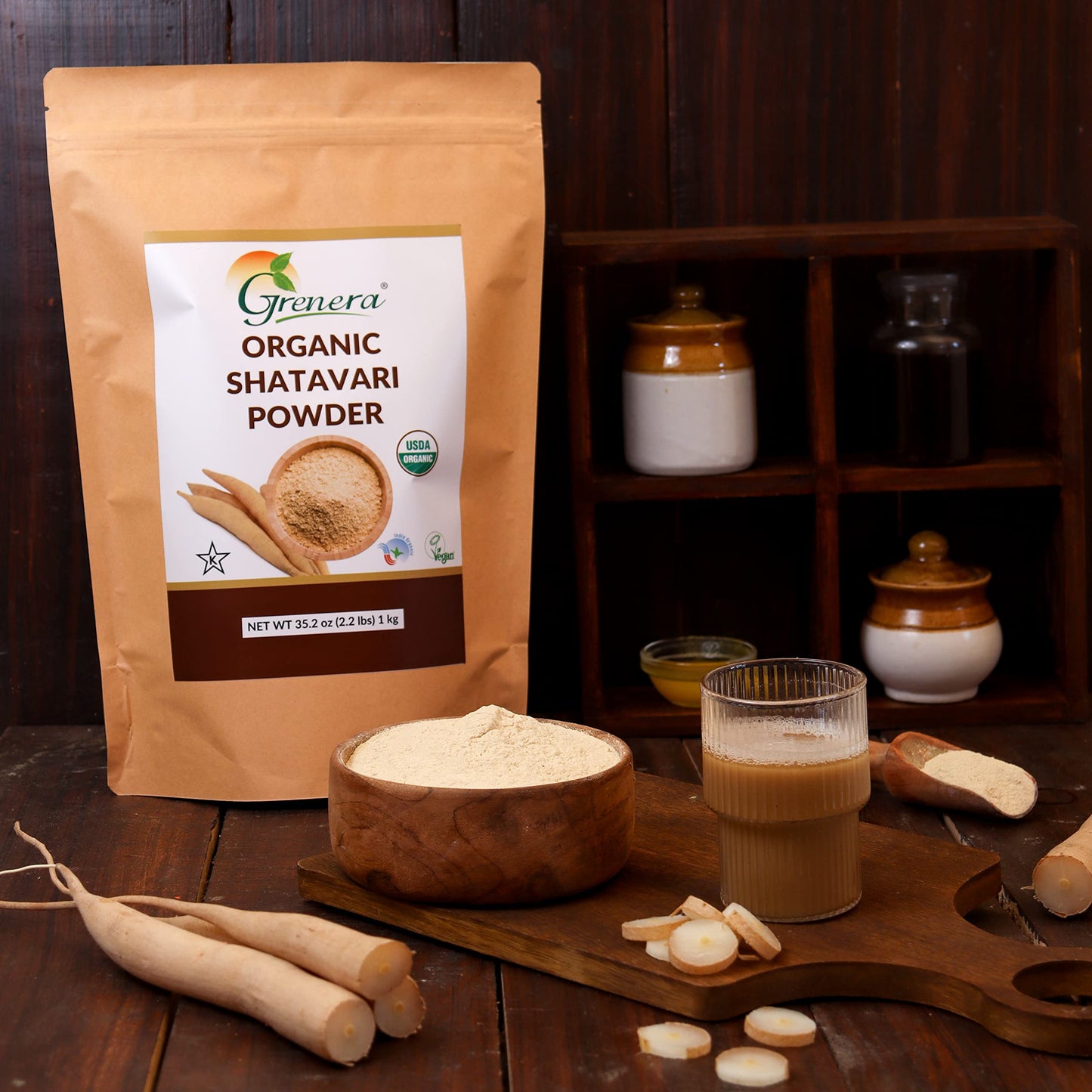Grenera Shatavari Powder 35.2 Ounces