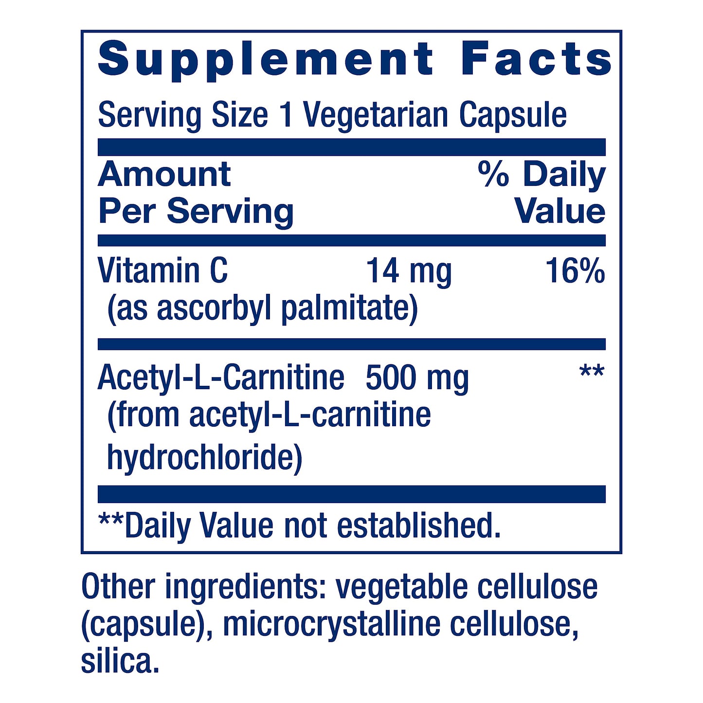Life Extension Acetyl-L-Carnitine + N-Acetyl-L-Cysteine Capsules, 160 Capsules