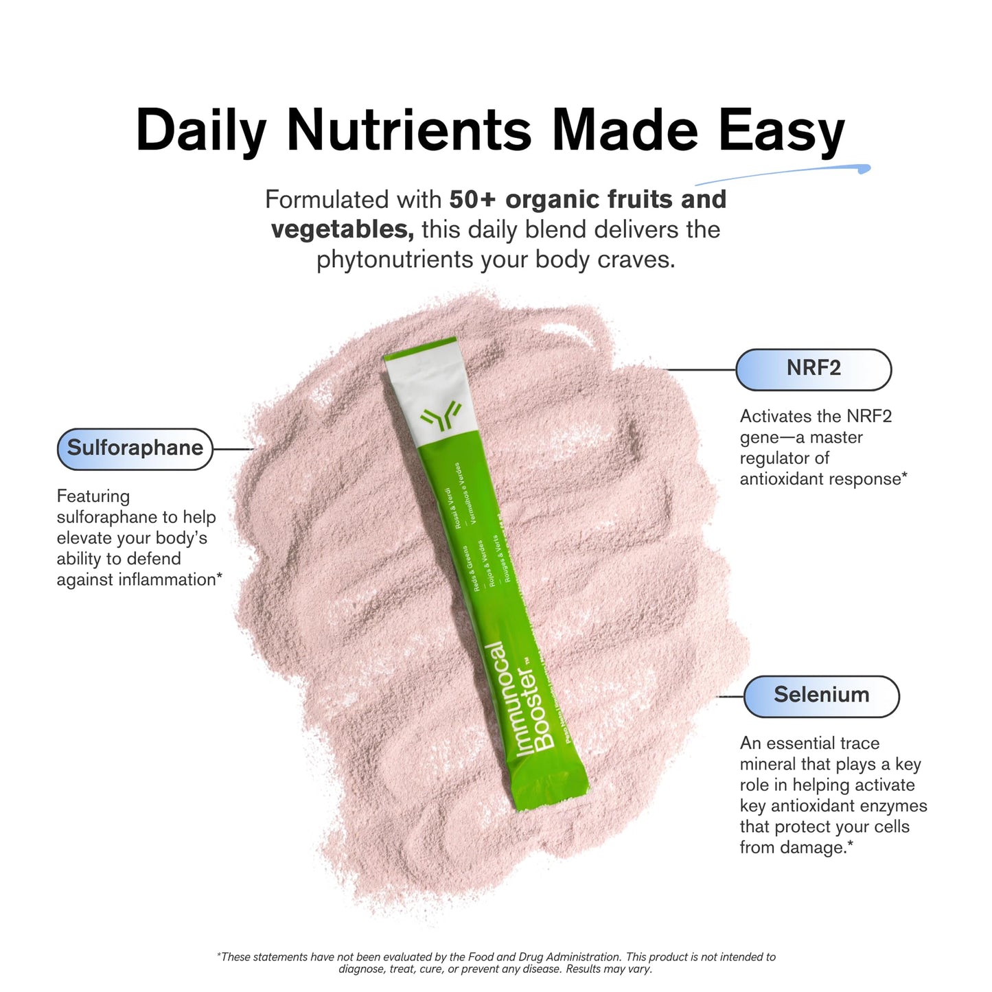 Immunocal Booster – Superfood Antioxidant Blend with 50+ Fruits & Vegetables – Supports Immune Health, Cellular Defense & Daily Wellness (Nrf2) Powder 6.34 Ounce