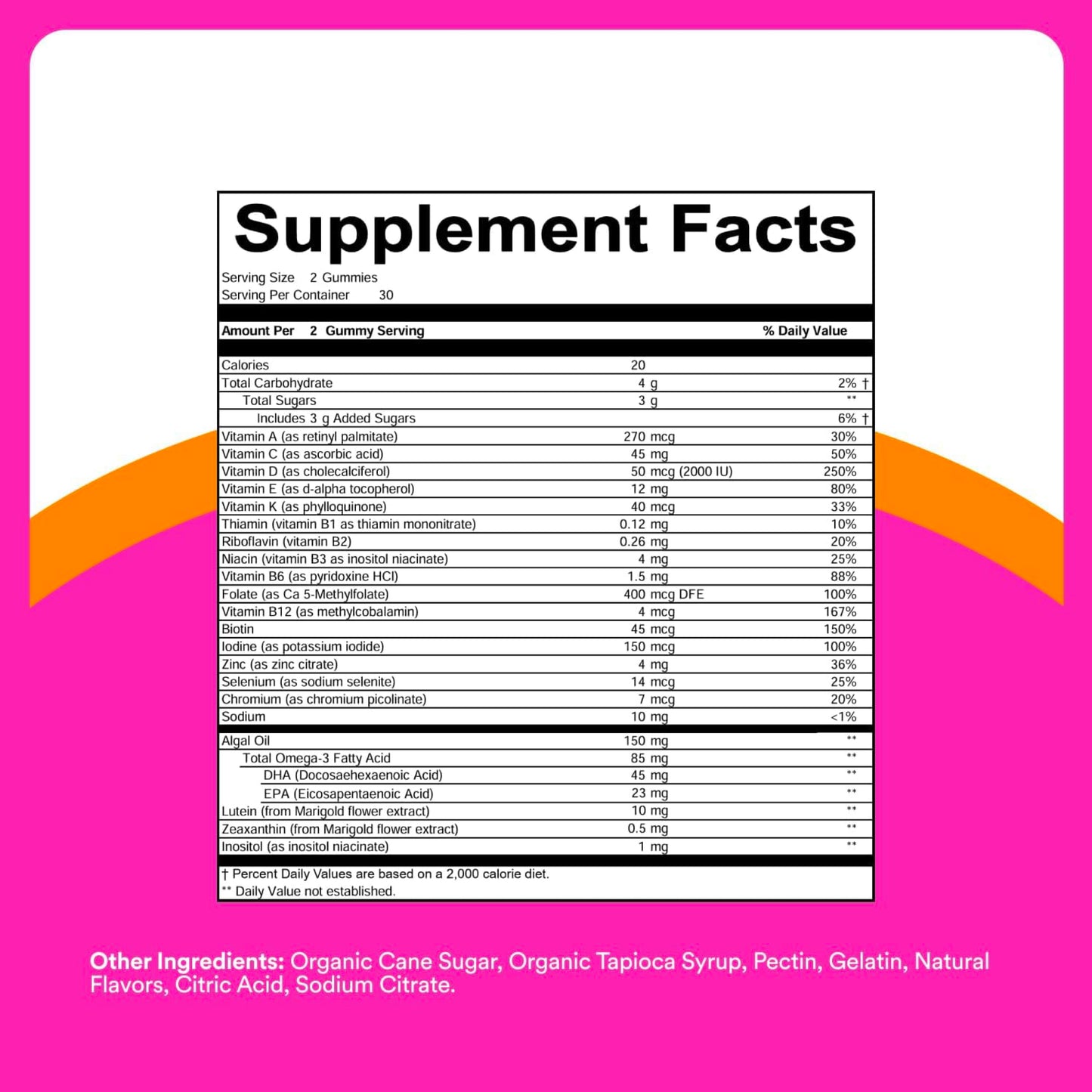 SmartyPants Teen Girl Multivitamin Gummies 1 Count