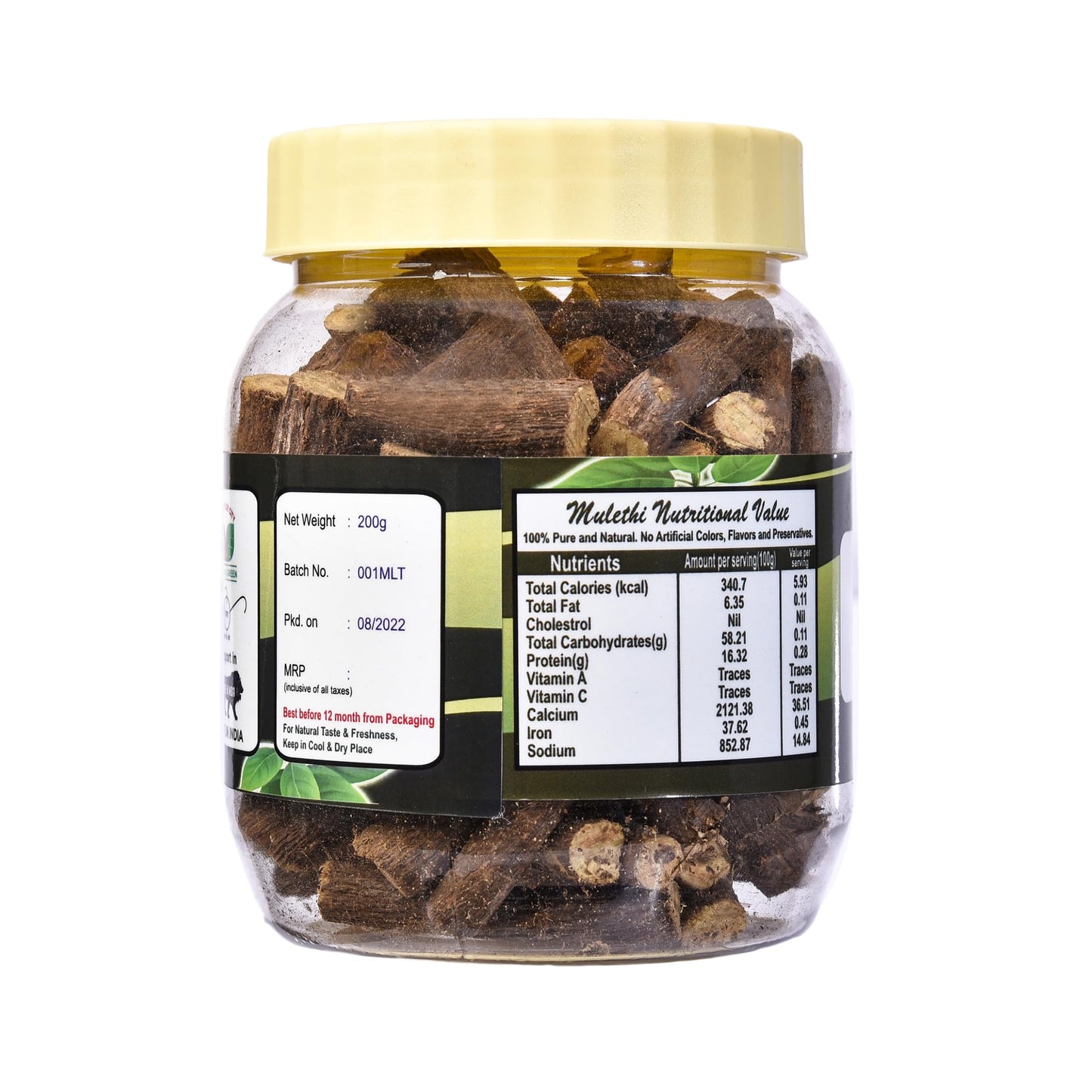 TRH Mulethi Root Powder, 1 Pack
