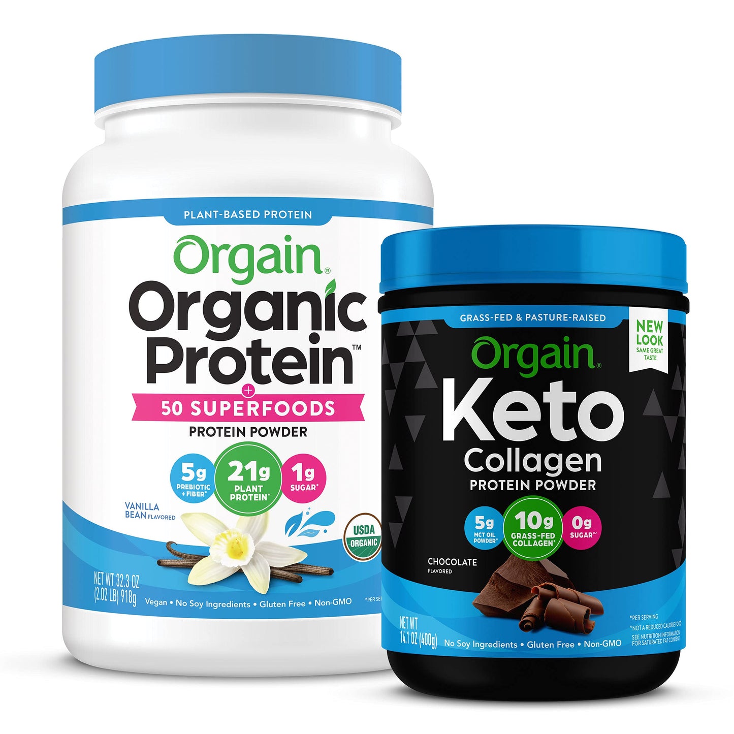 Orgain Keto Collagen Protein Powder 14.1 oz