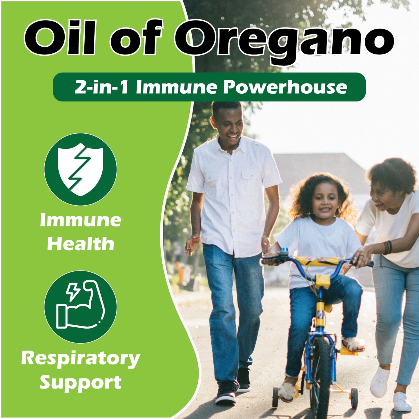 RESILLA Oil of Oregano with Black Seed Oil Capsules, 300 Count