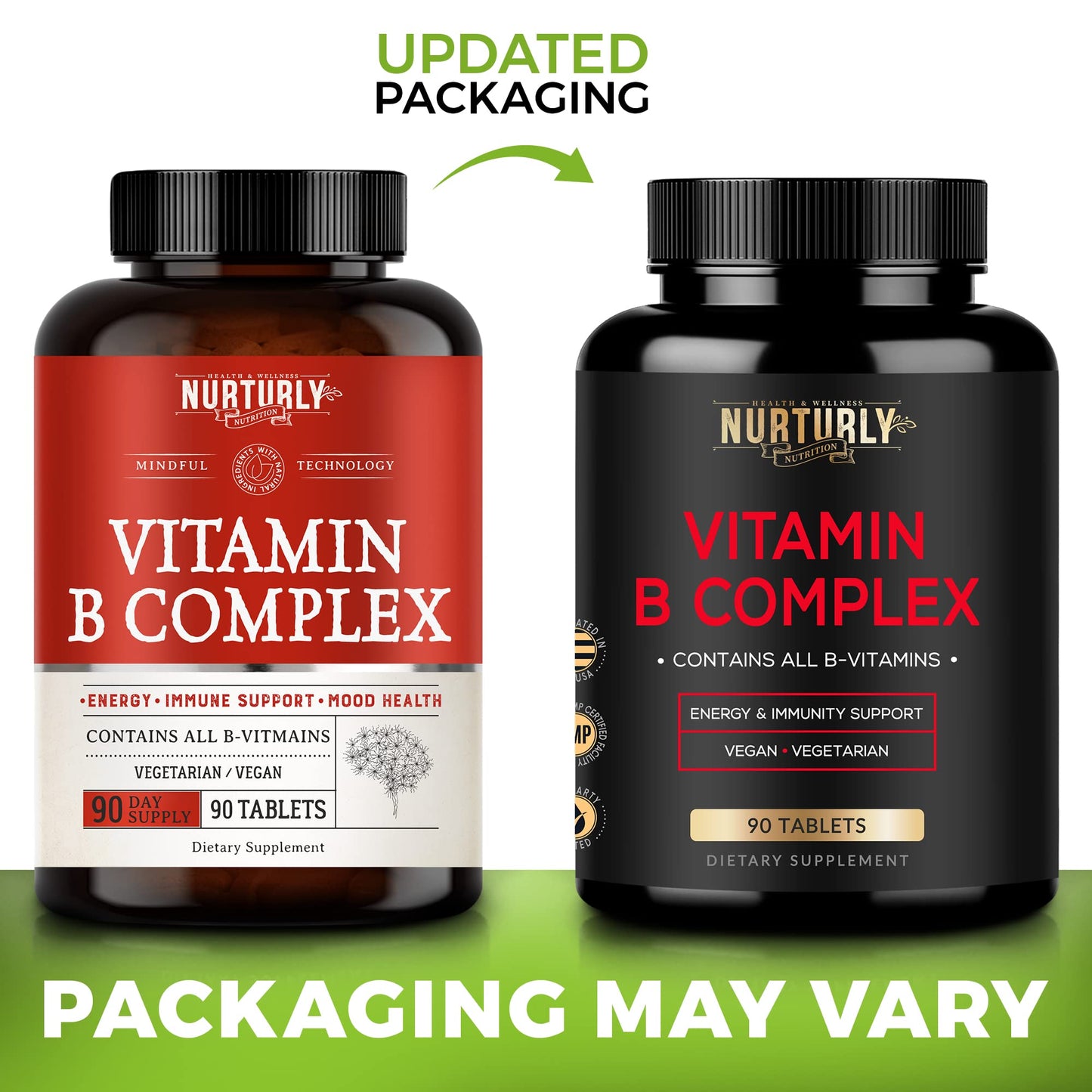 NURTURLY Vitamin B Complex 90 Tablets