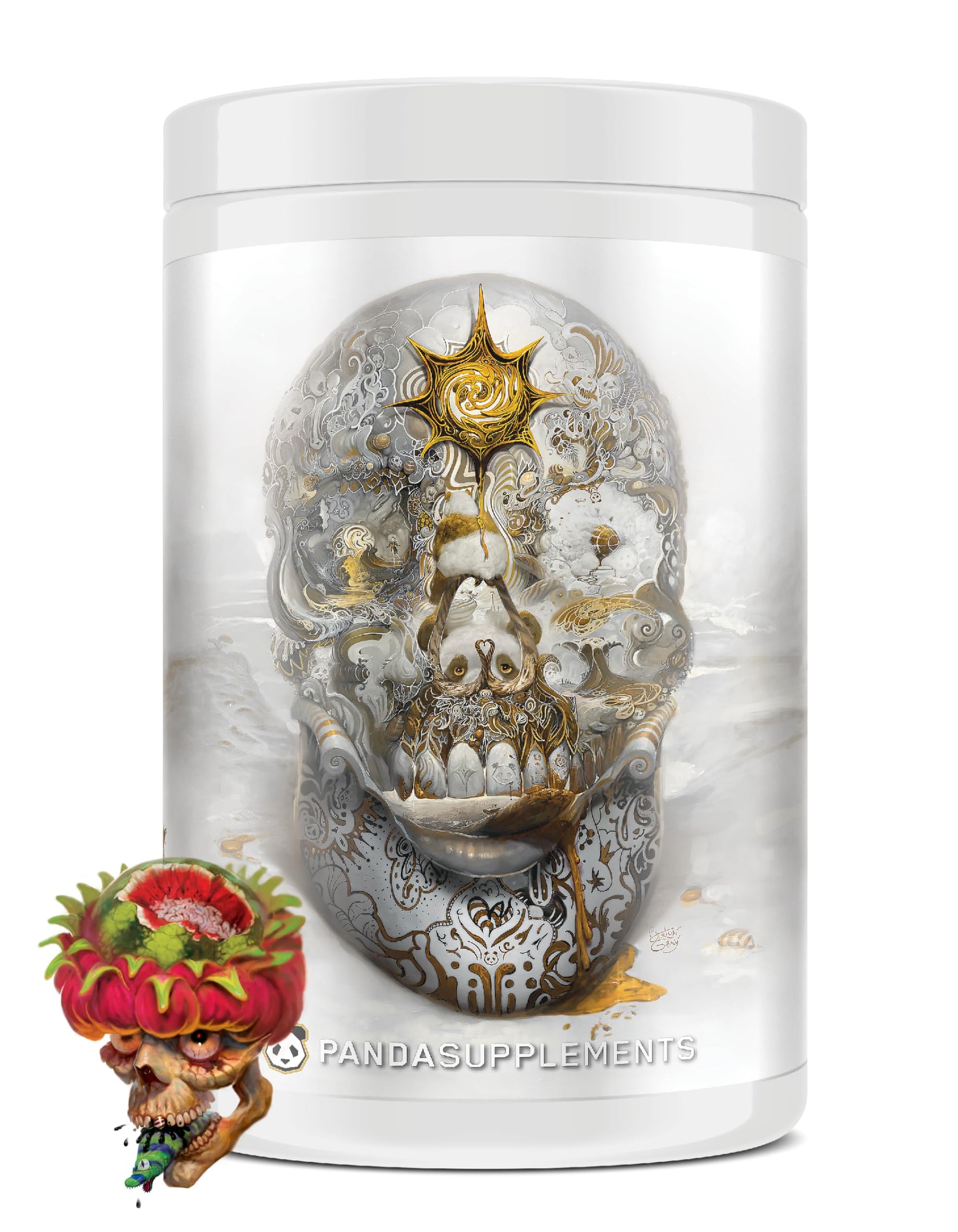 Underground Bio Labs Skull Crusher Nootropic Pre-Workout Powder, 14.81 oz