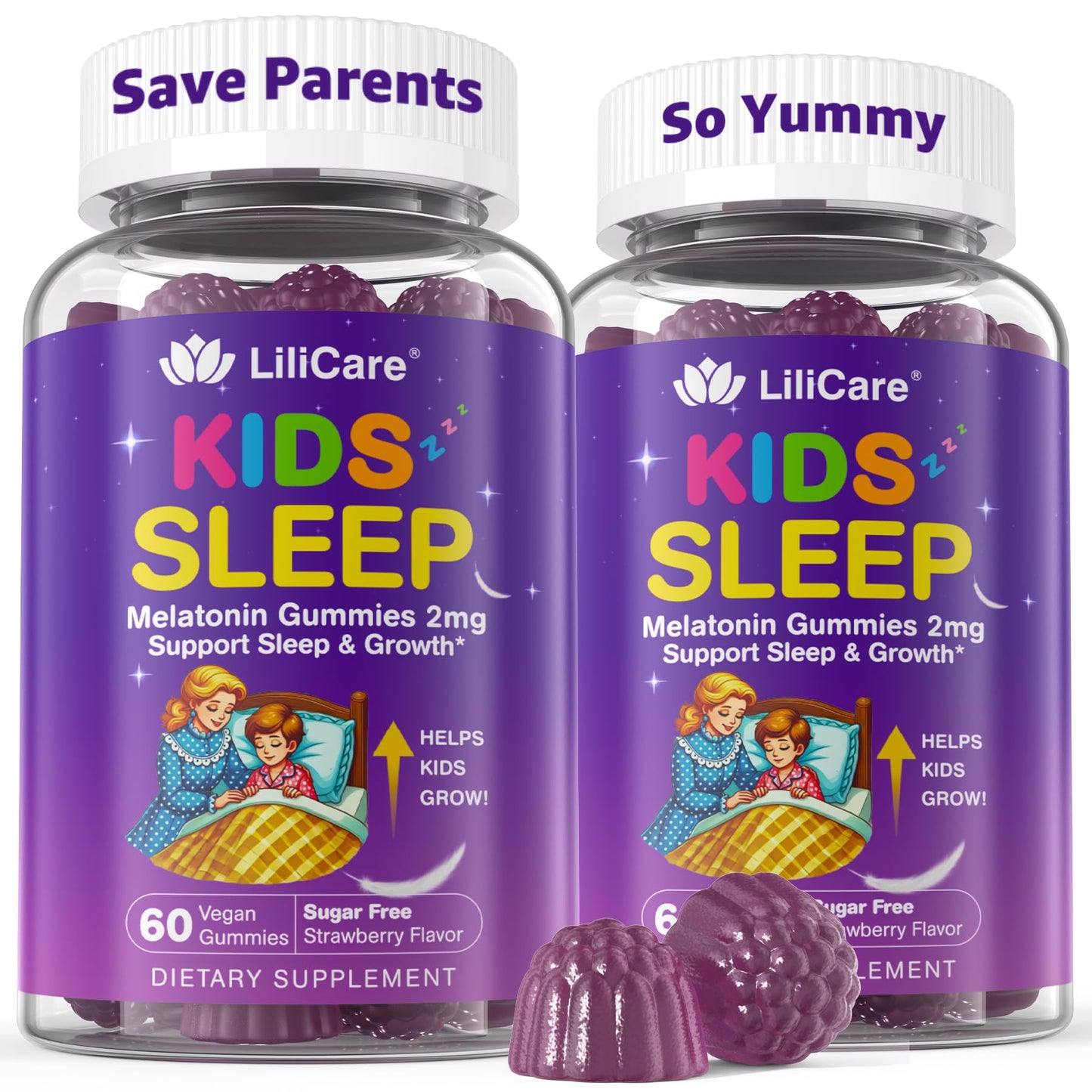 LILICARE Sleep Gummies for Kids 120 Gummies