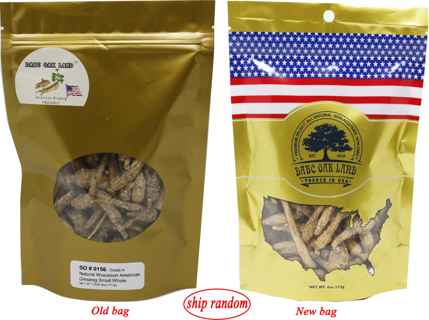 DABC OAK LAND American Wisconsin Ginseng Tablets, 4 Count
