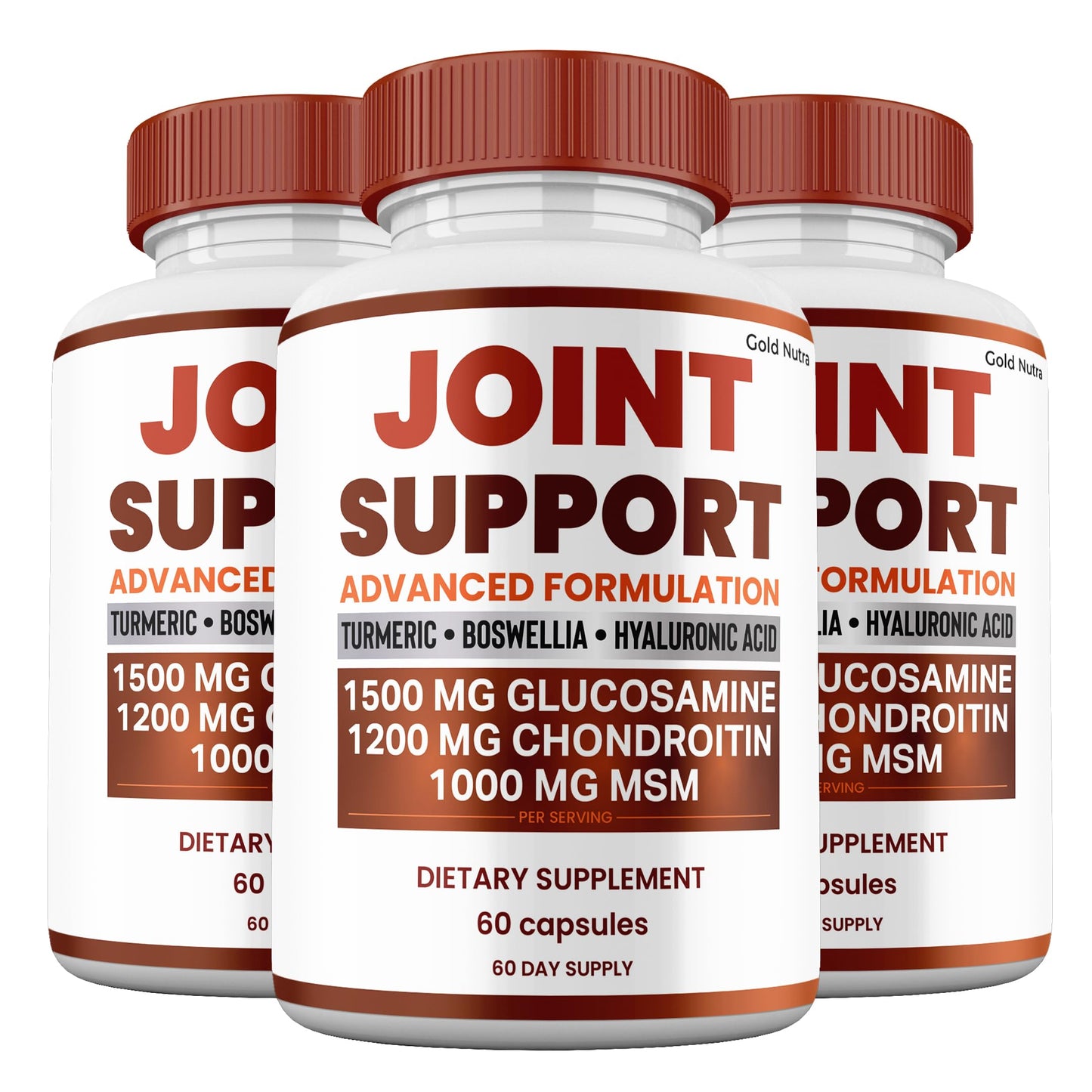 Gold Nutra Joint Support Capsules, 3 Pack