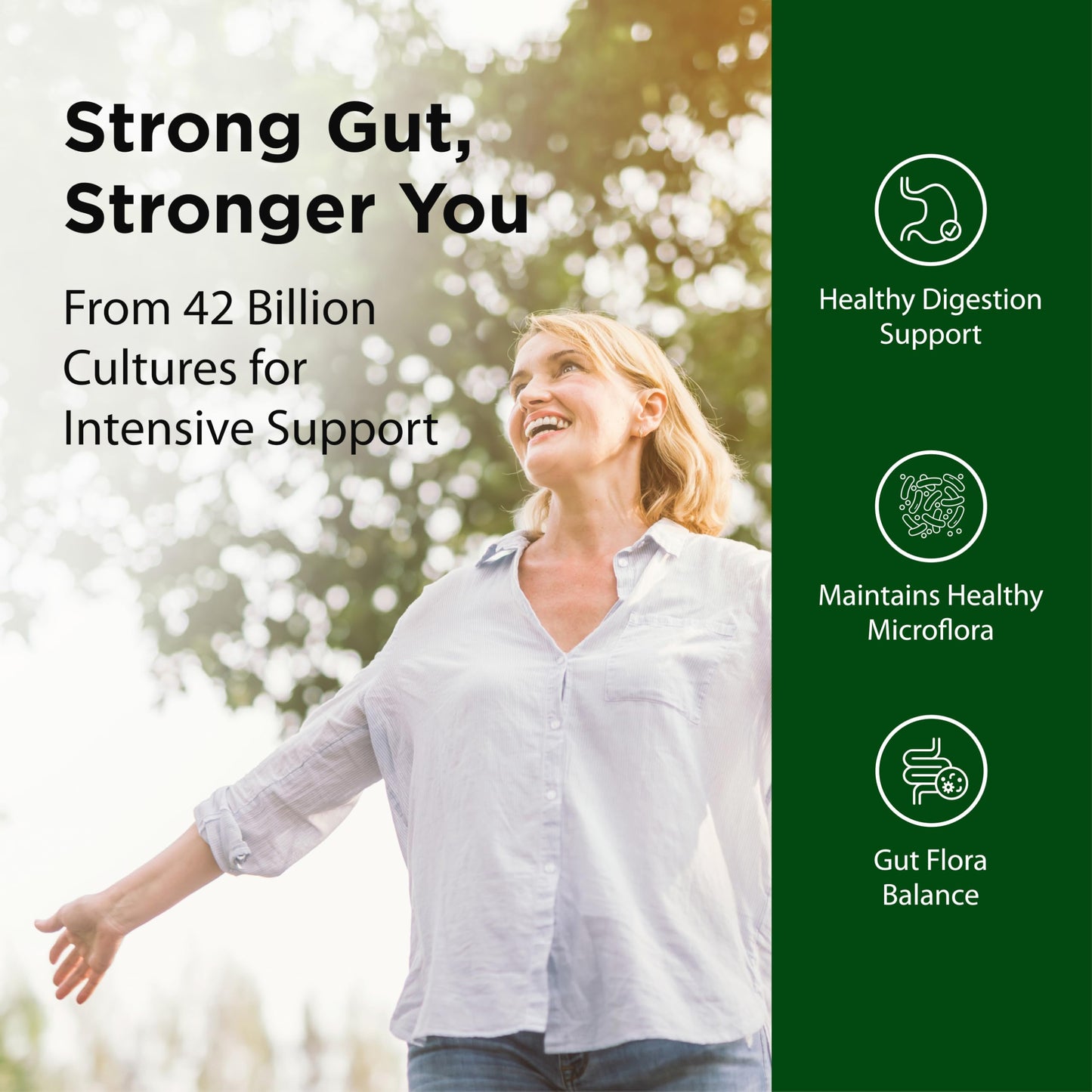 Flora FloraHealth Super 8 Hi-Potency Probiotic Capsules, 60 Count