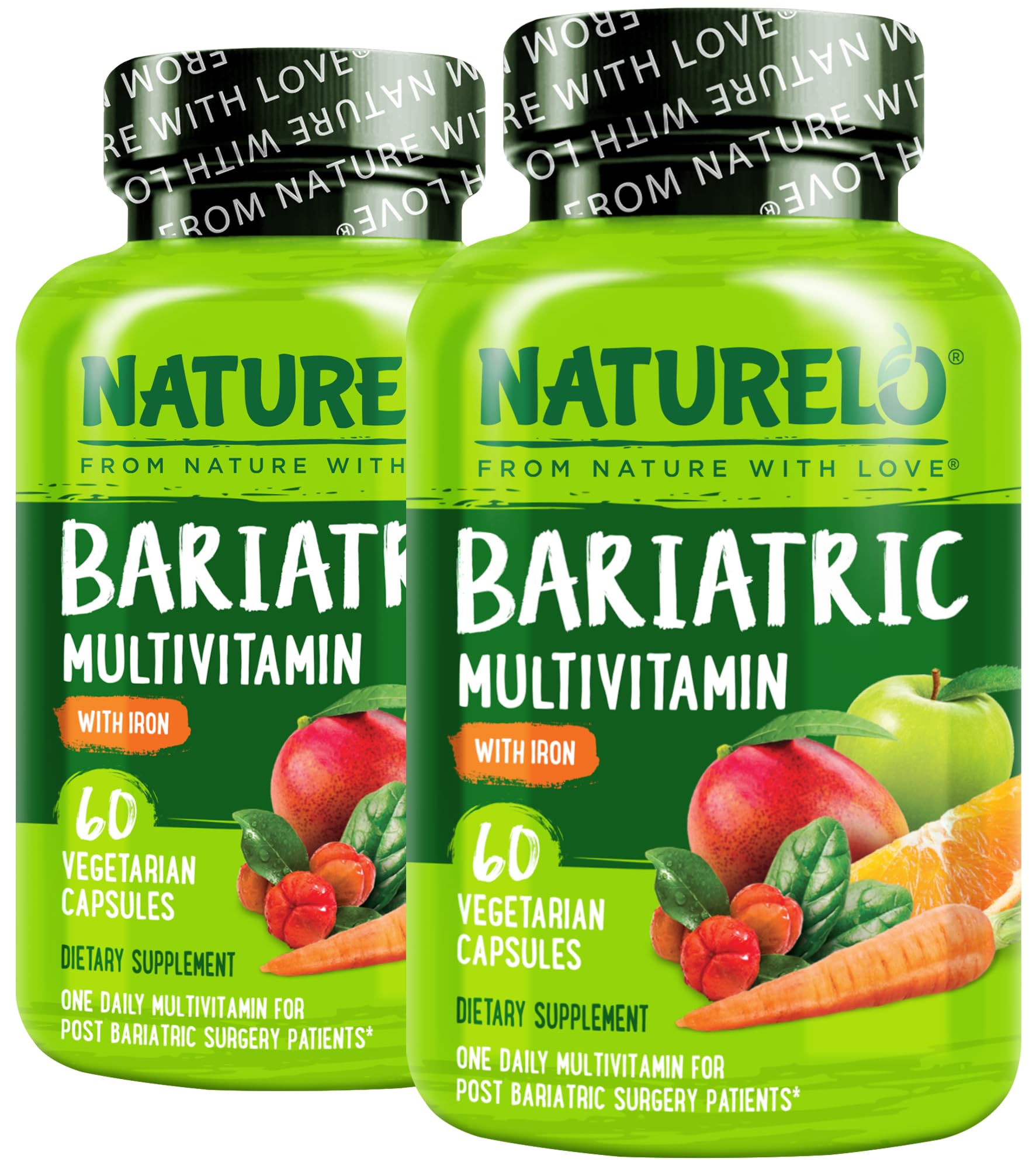 NATURELO Bariatric Multivitamin Capsule 120 Veggie Capsules