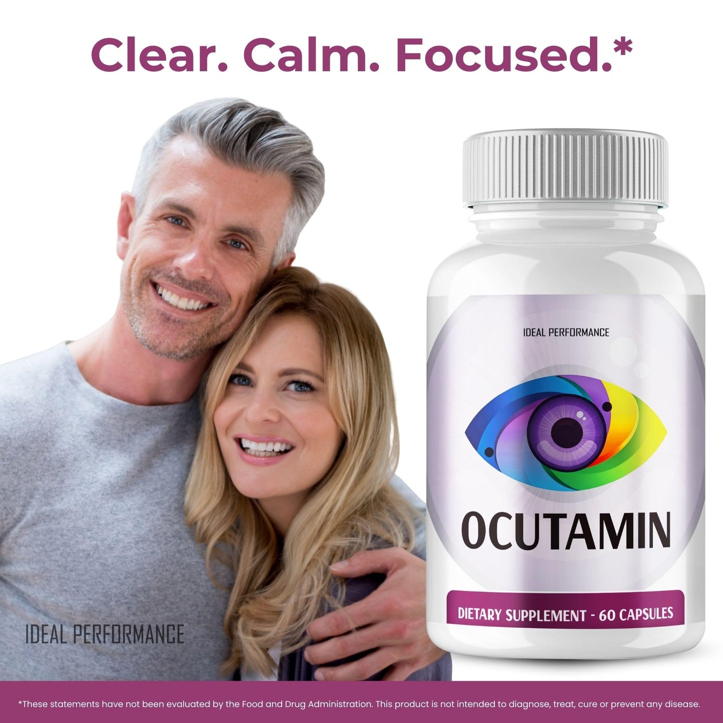 IDEAL PERFORMANCE Ocutamin Vision Pills Supplement Capsule 180 Capsules