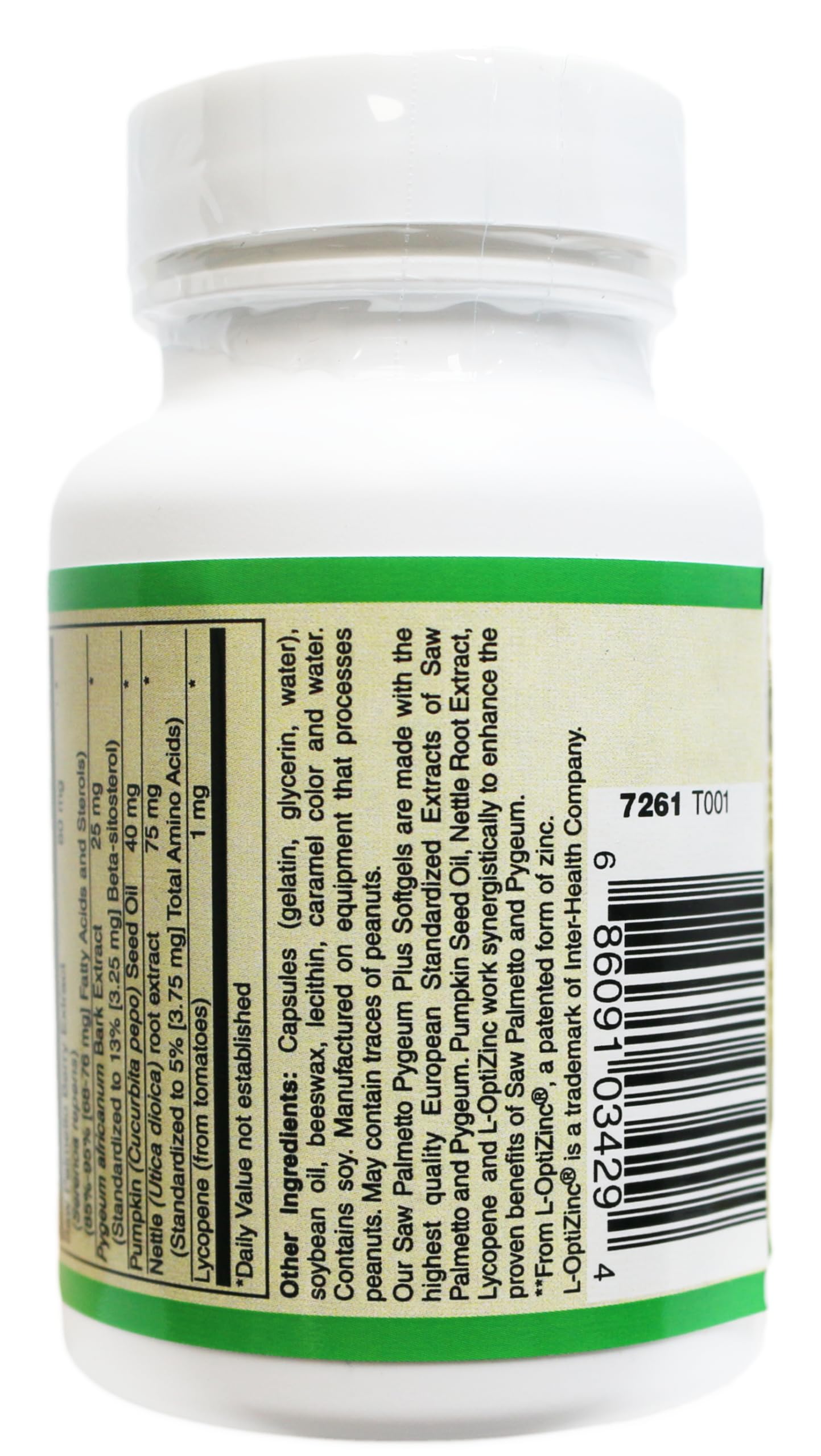 AlchePharma Saw Palmetto & Pygeum Plus-Prostate Support European Standardized Professional Formula Softgel 60 Count