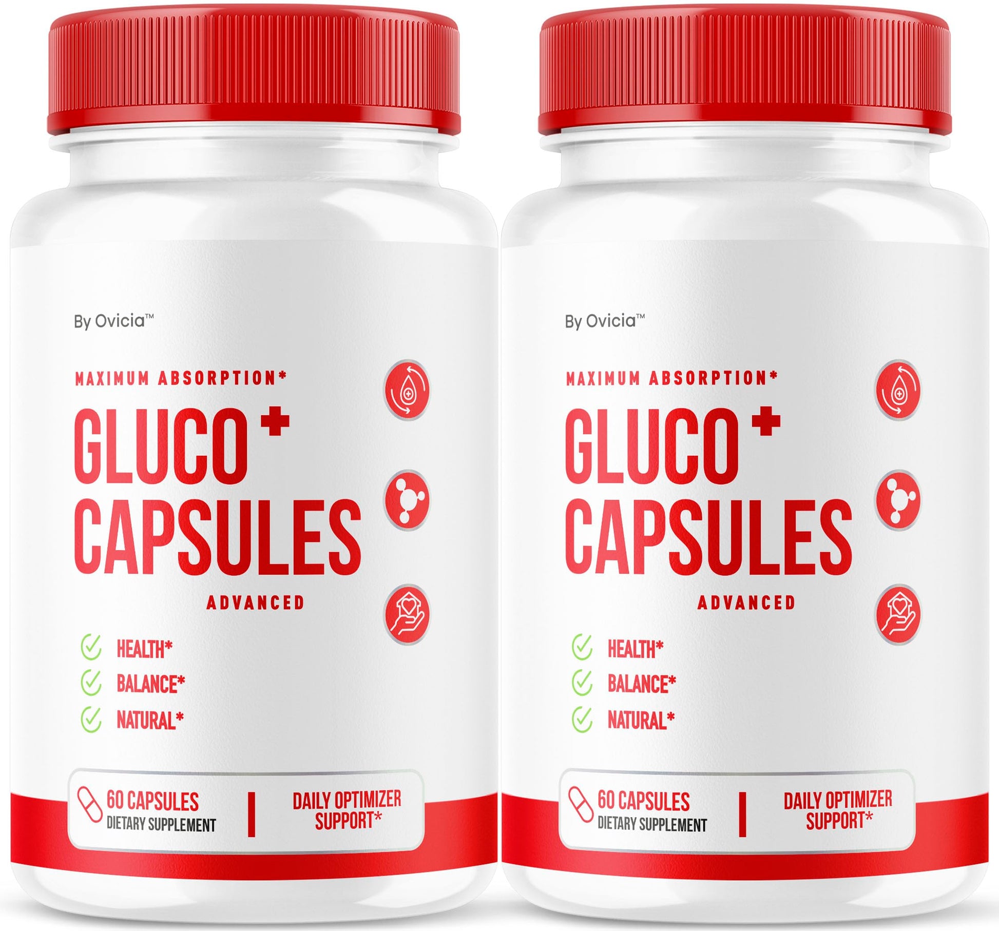 OVICIA GlucoCapsules Advanced Premium Formula 120 Capsules