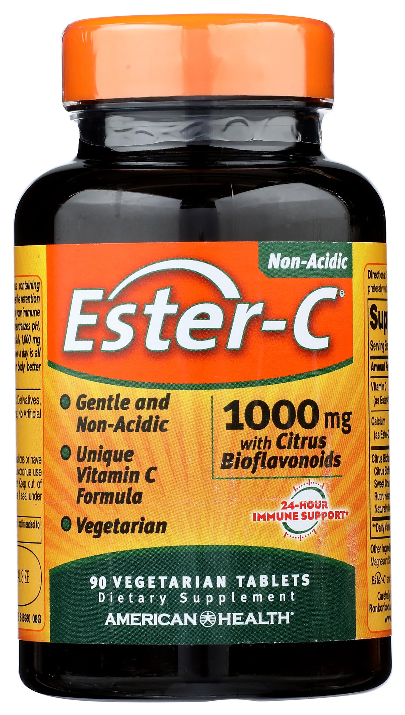 American Health Ester-C 1000mg with Citrus Bioflavonoids Tablets, 90 Count
