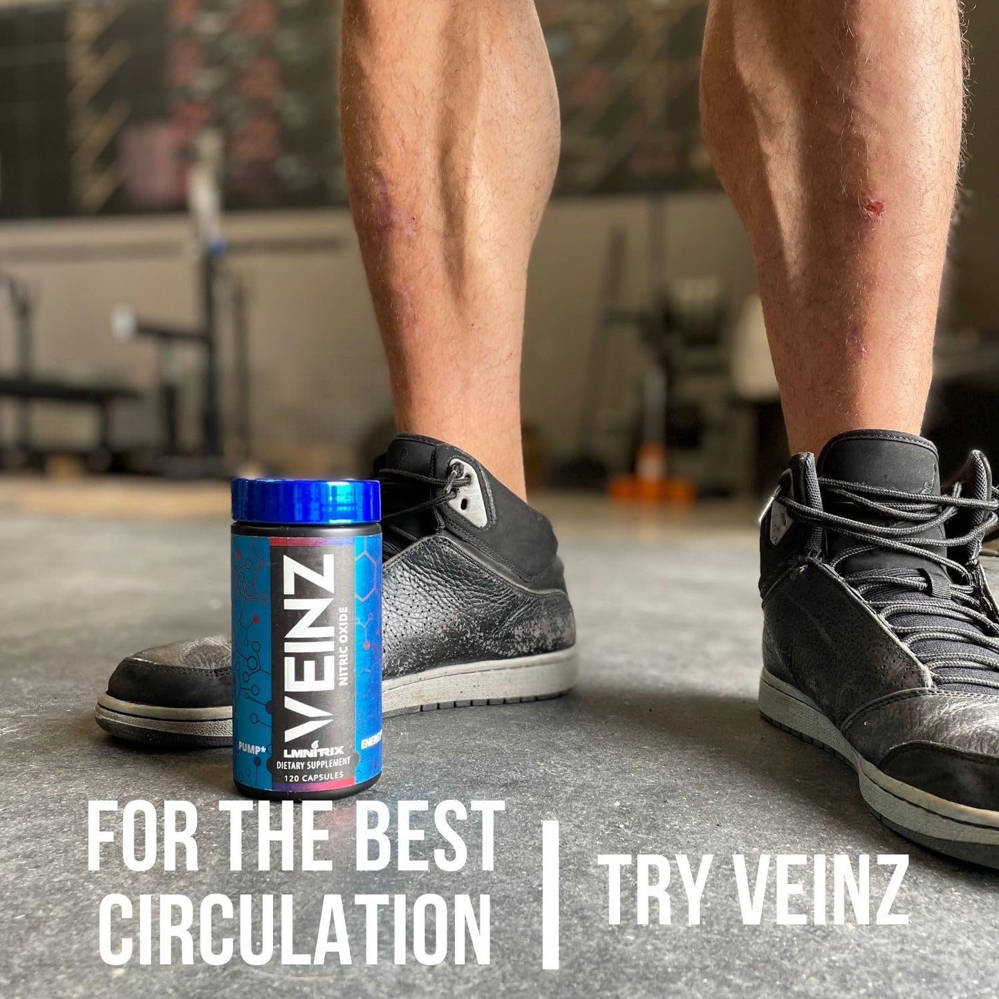 LMNITRIX VEINZ Nitric Oxide Booster, 120 Capsules