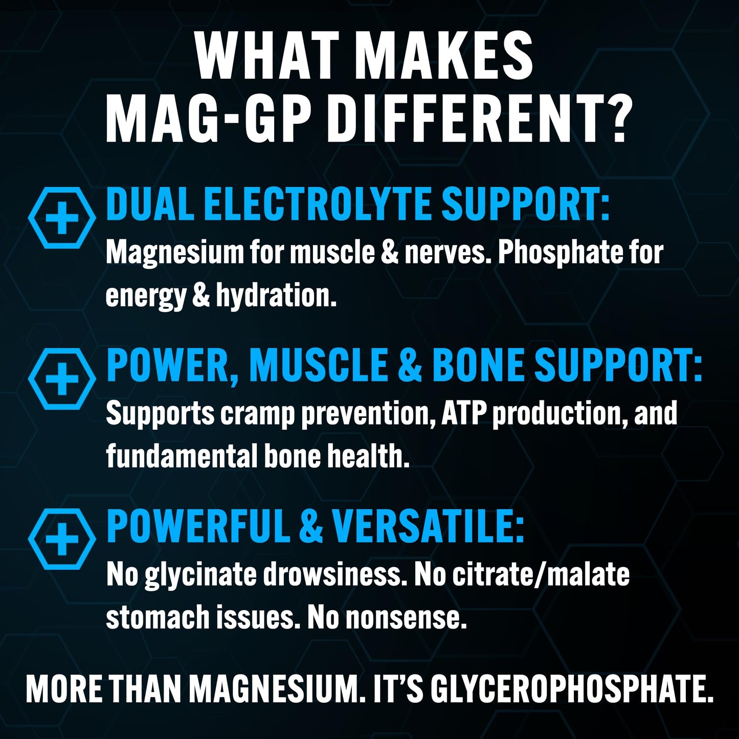 PEScience Mag-GP Magnesium Glycerophosphate Chelate Powder, 3.6 Ounce