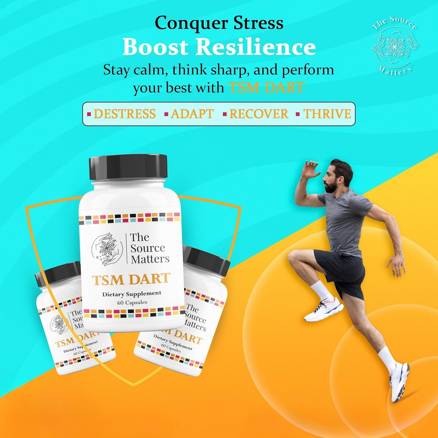 THE SOURCE MATTERS Dart Dietary Supplement Capsule 60