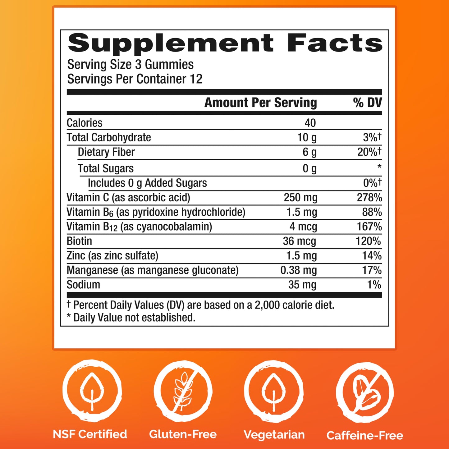 Emergen-C Zero Sugar Immune Support Kidz Gummies 72 Gummies
