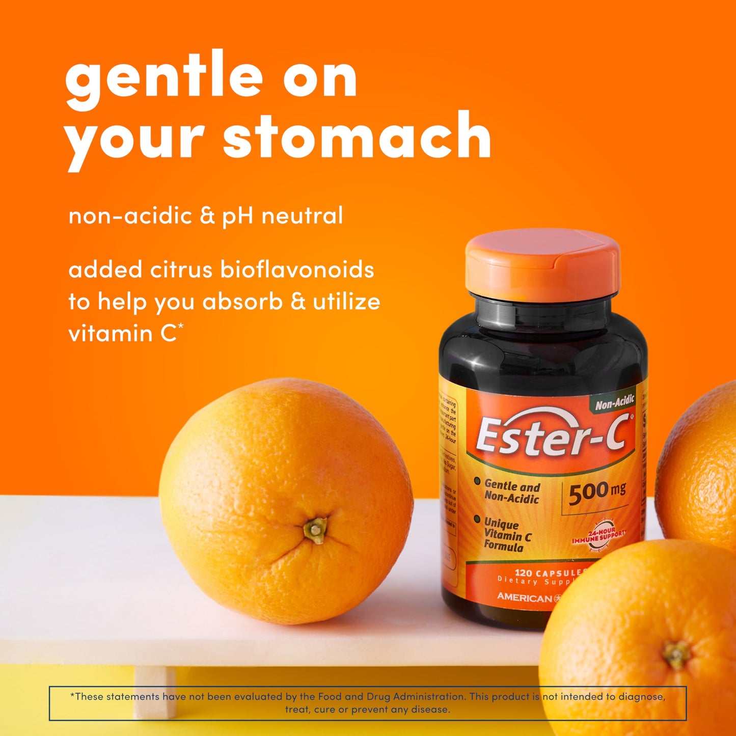American Health Ester-C with Citrus Bioflavonoids Capsules 60 Count