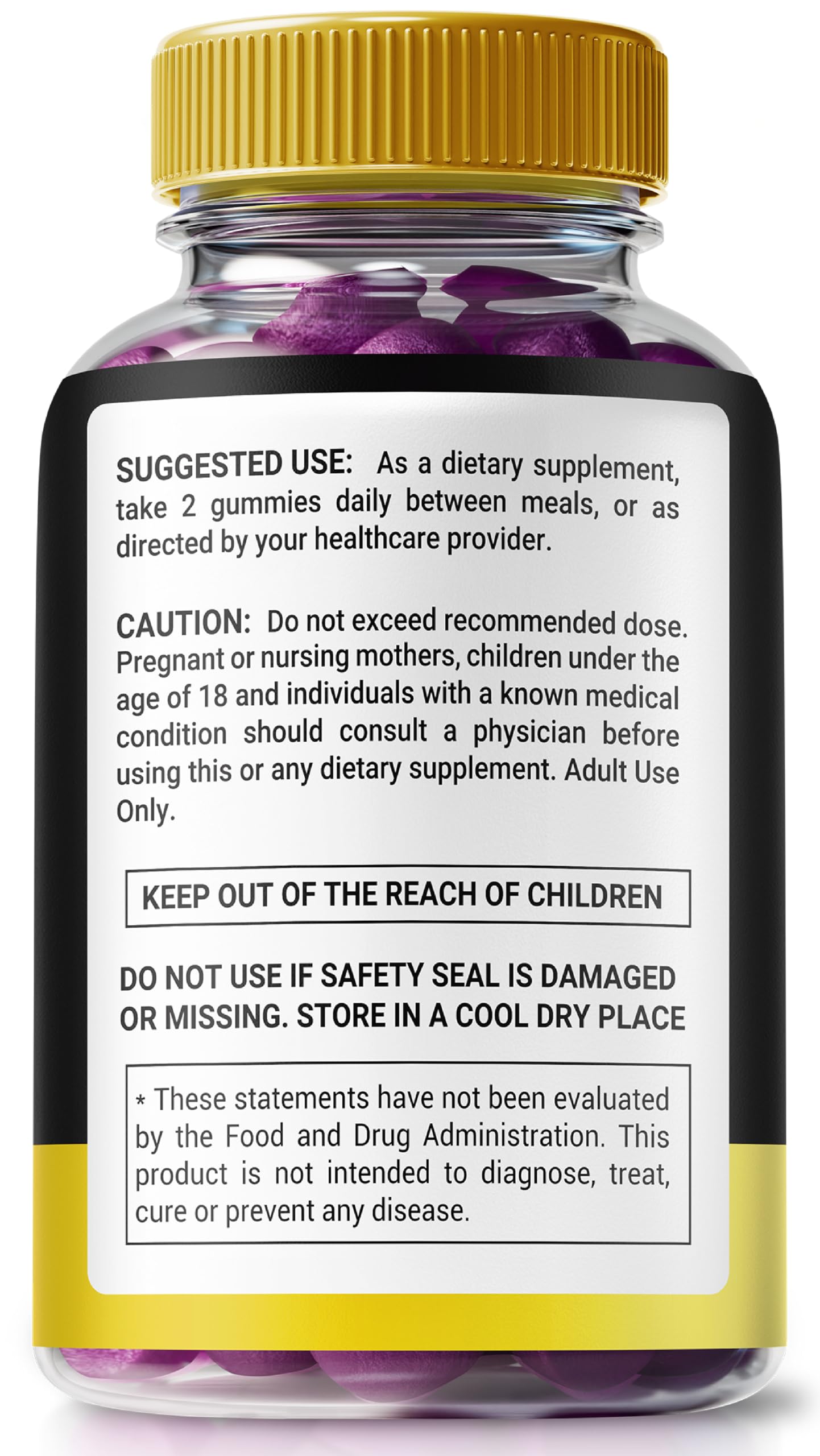 NutraRize MaxMen Male Gummies, 120 Gummies