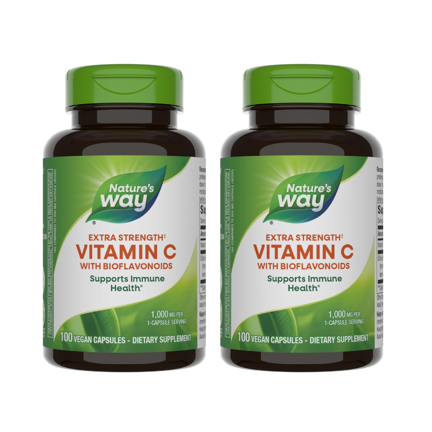 Nature's Way Vitamin C with Bioflavonoids Capsule 100 Count