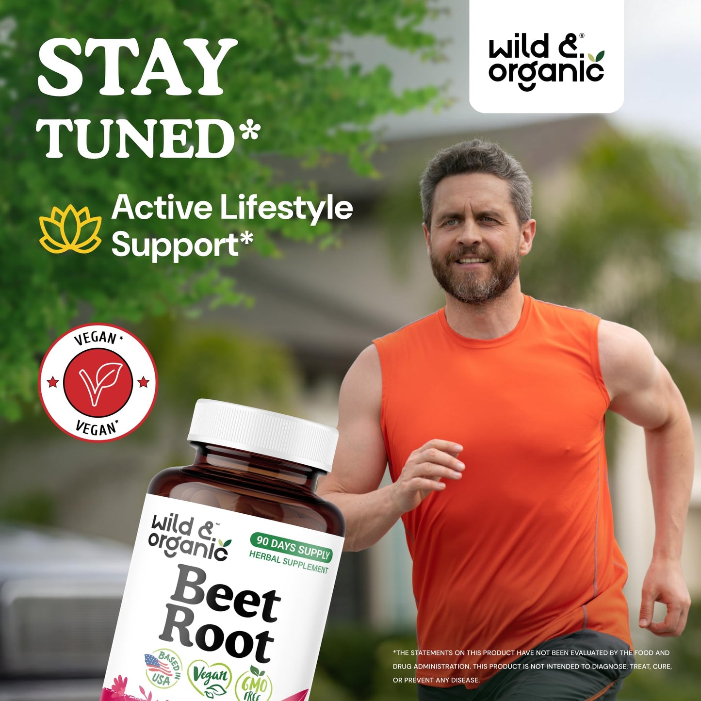 Wild & Organic Beet Root Capsule 90 Count