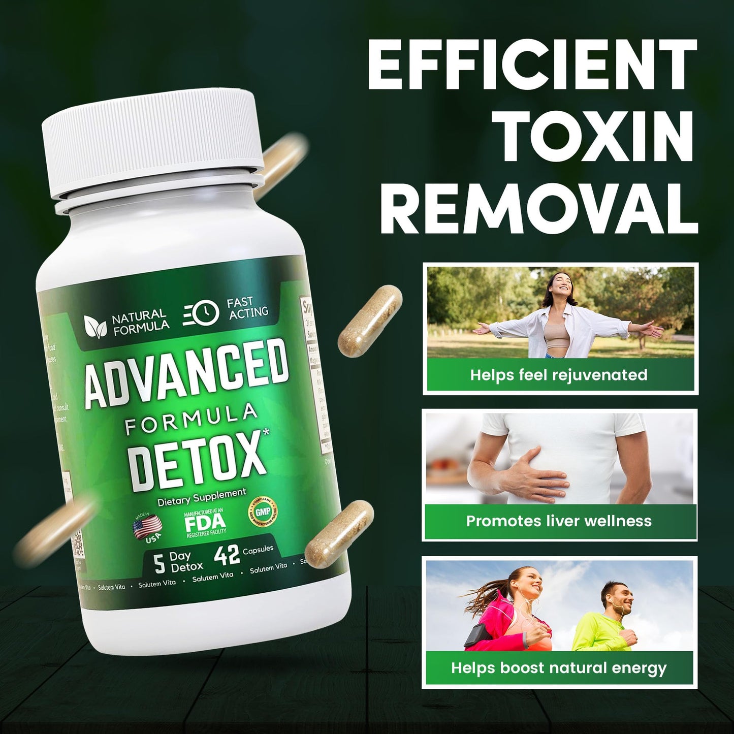 Salutem Vita Starfit Advanced Detox Cleanse, 42 Capsules