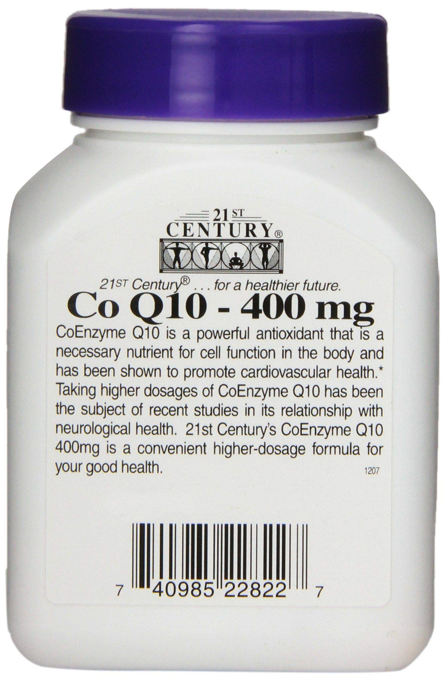 21st Century CoQ10 400mg Capsules, 30 Count