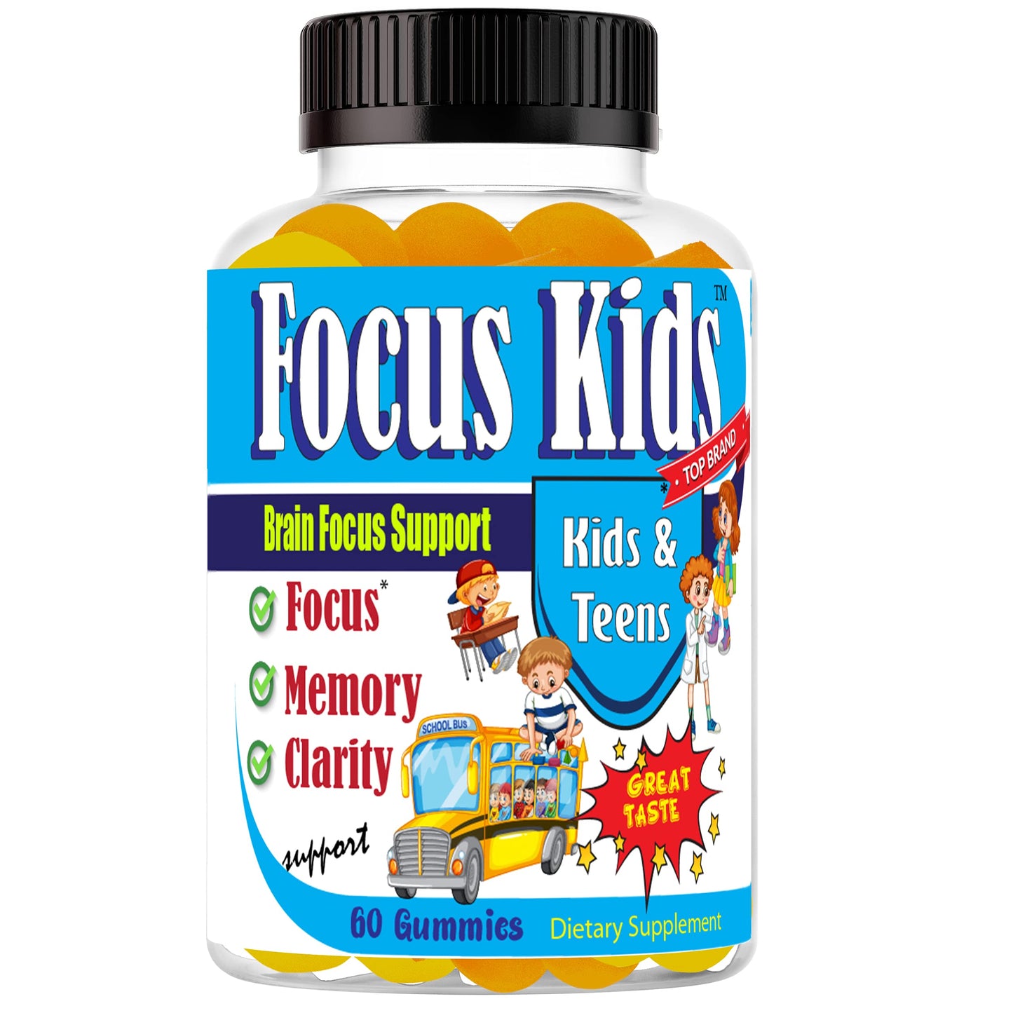 Celebrity LifeStyle Product Focus Kids Gummies, 60 Count
