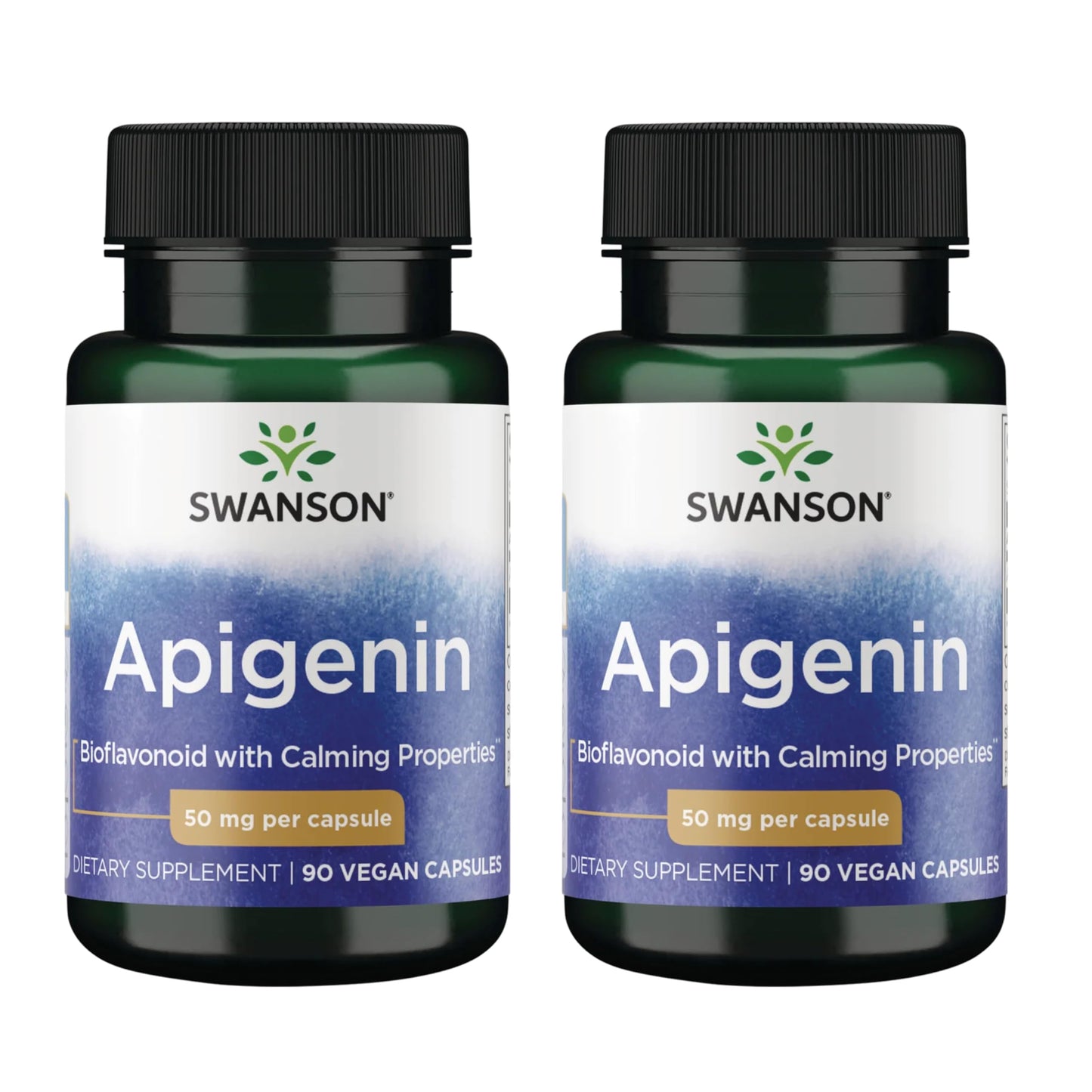 Swanson Apigenin Bioflavonoid Supplement Capsules 180 Count