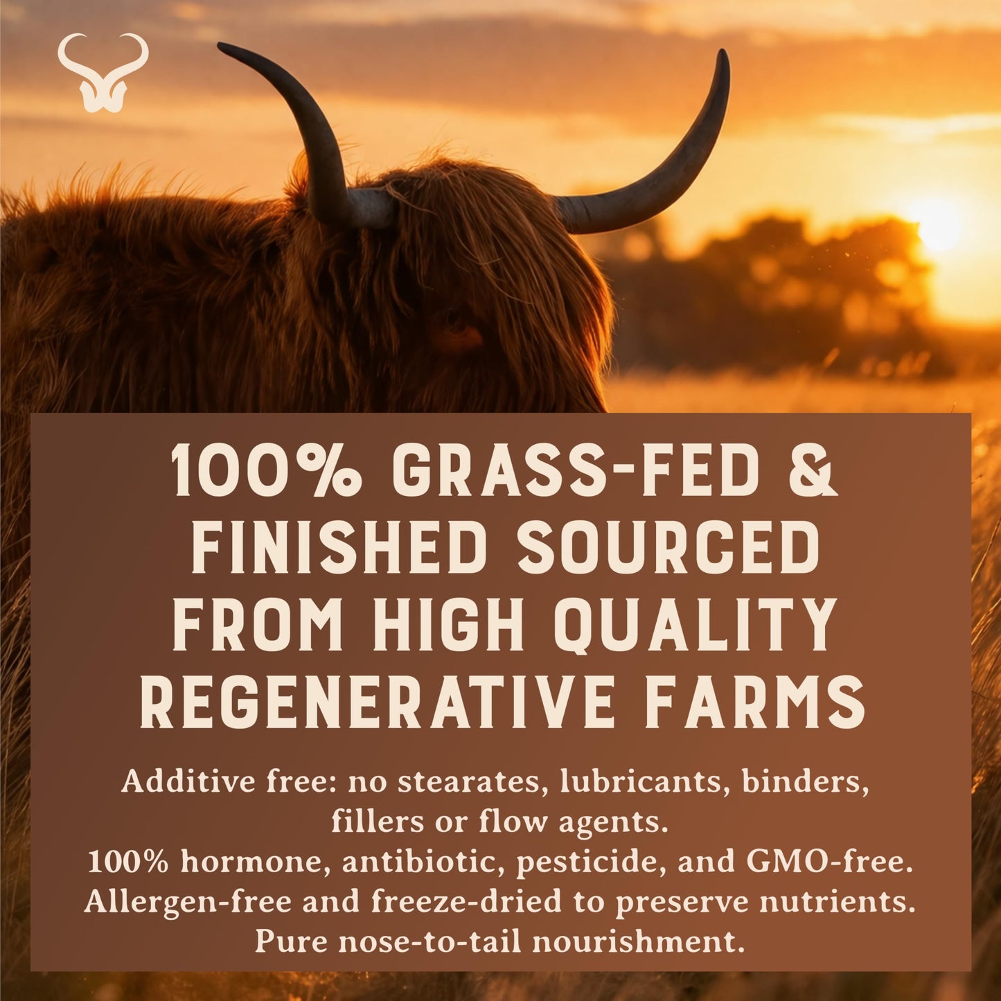 HEART & SOIL Grass Fed Bone Matrix Capsule 180 Capsules
