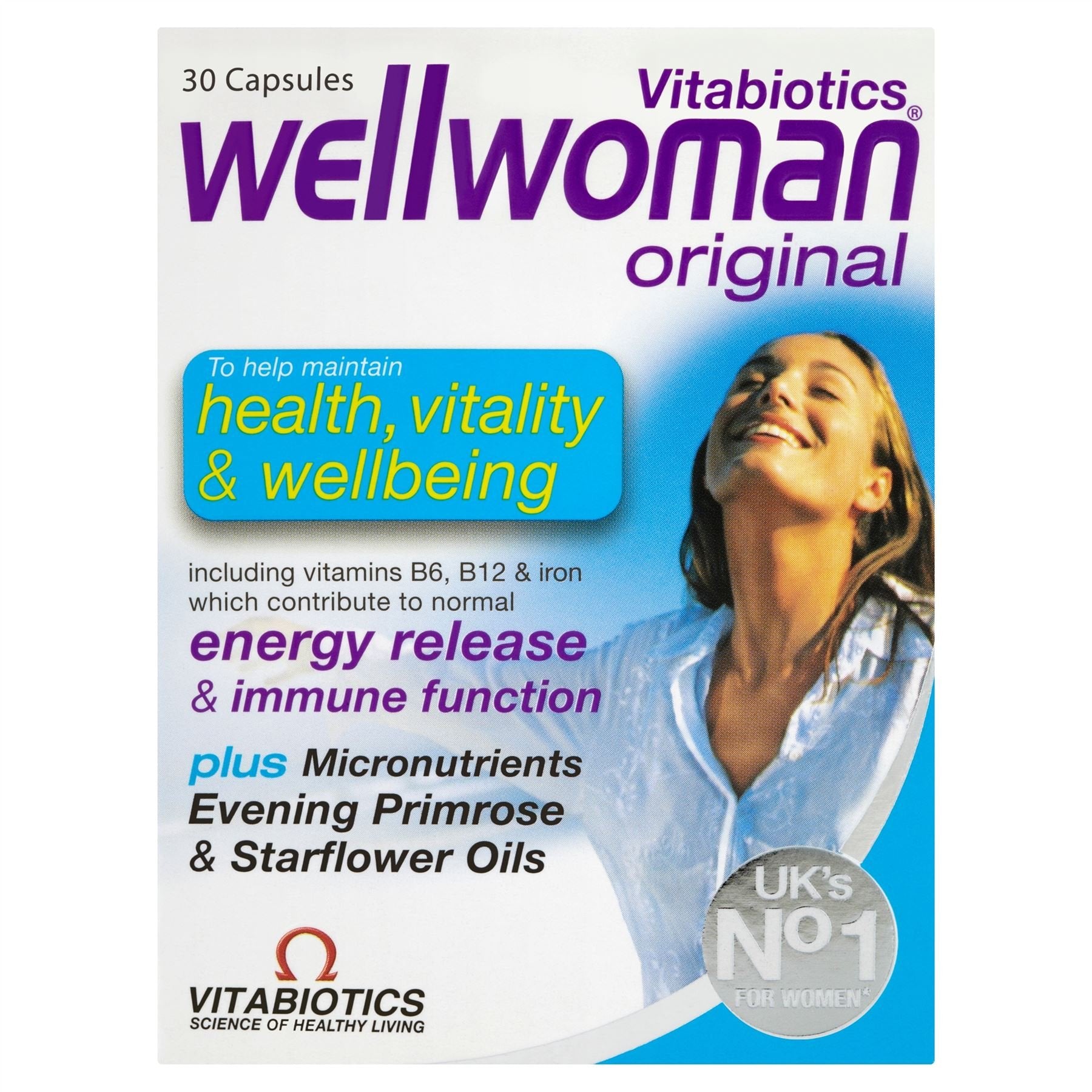 Wellwoman Multivitamin Capsules 120 Capsules