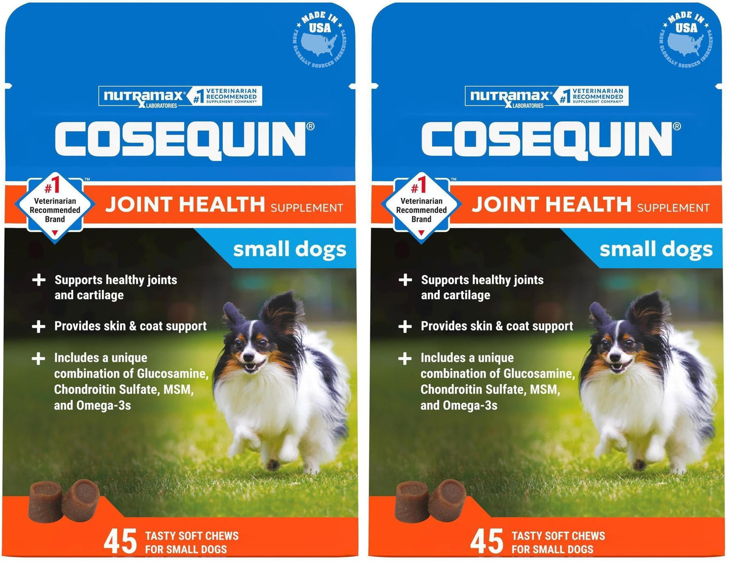 Nutramax Laboratories Cosequin for Small Dogs Soft Chews 90 Count