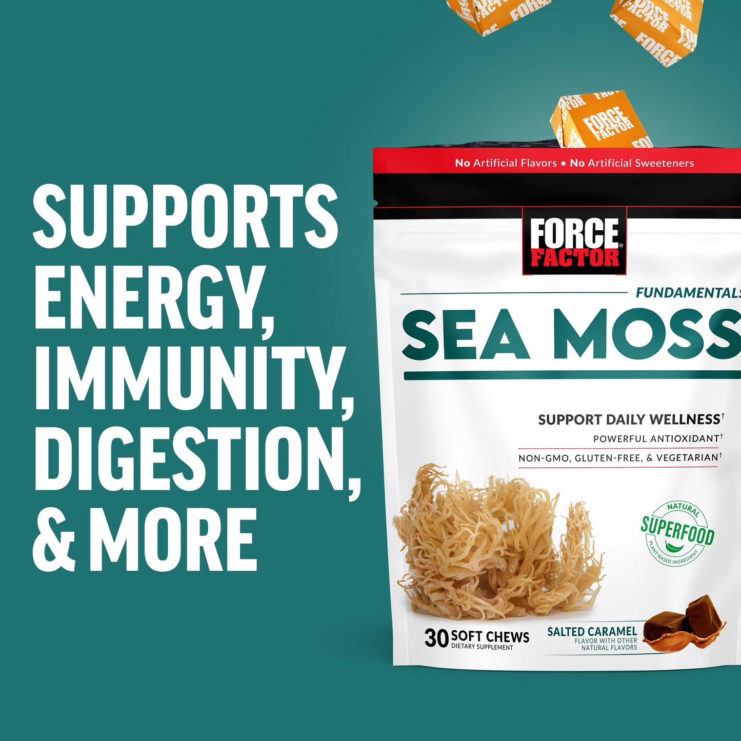Force Factor Sea Moss Soft Chews 90 Count