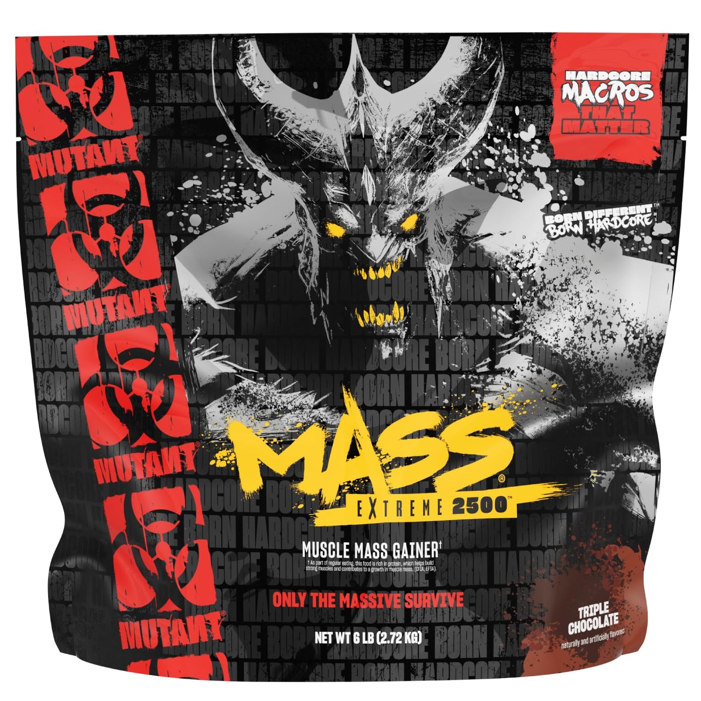Mutant Mass Extreme 2500 Whey Protein Powder, 96 Servings
