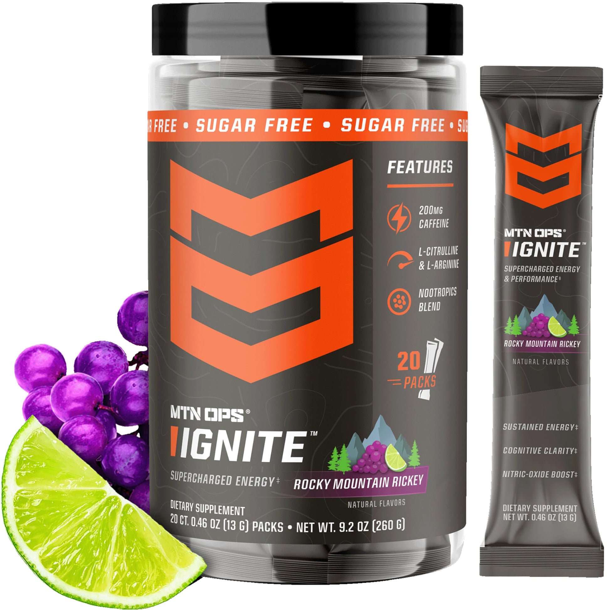 MTN OPS Ignite Energy Powder 9.2