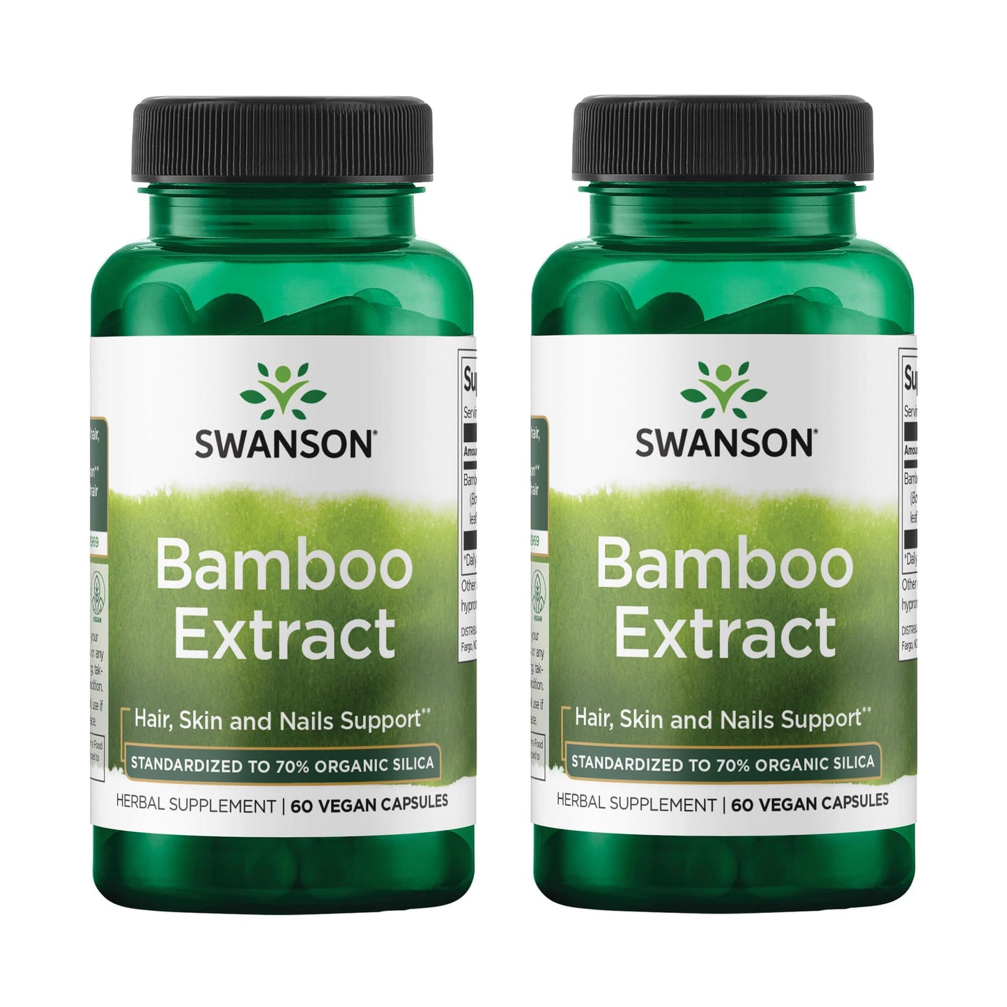 Swanson Bamboo Extract 120 Capsules