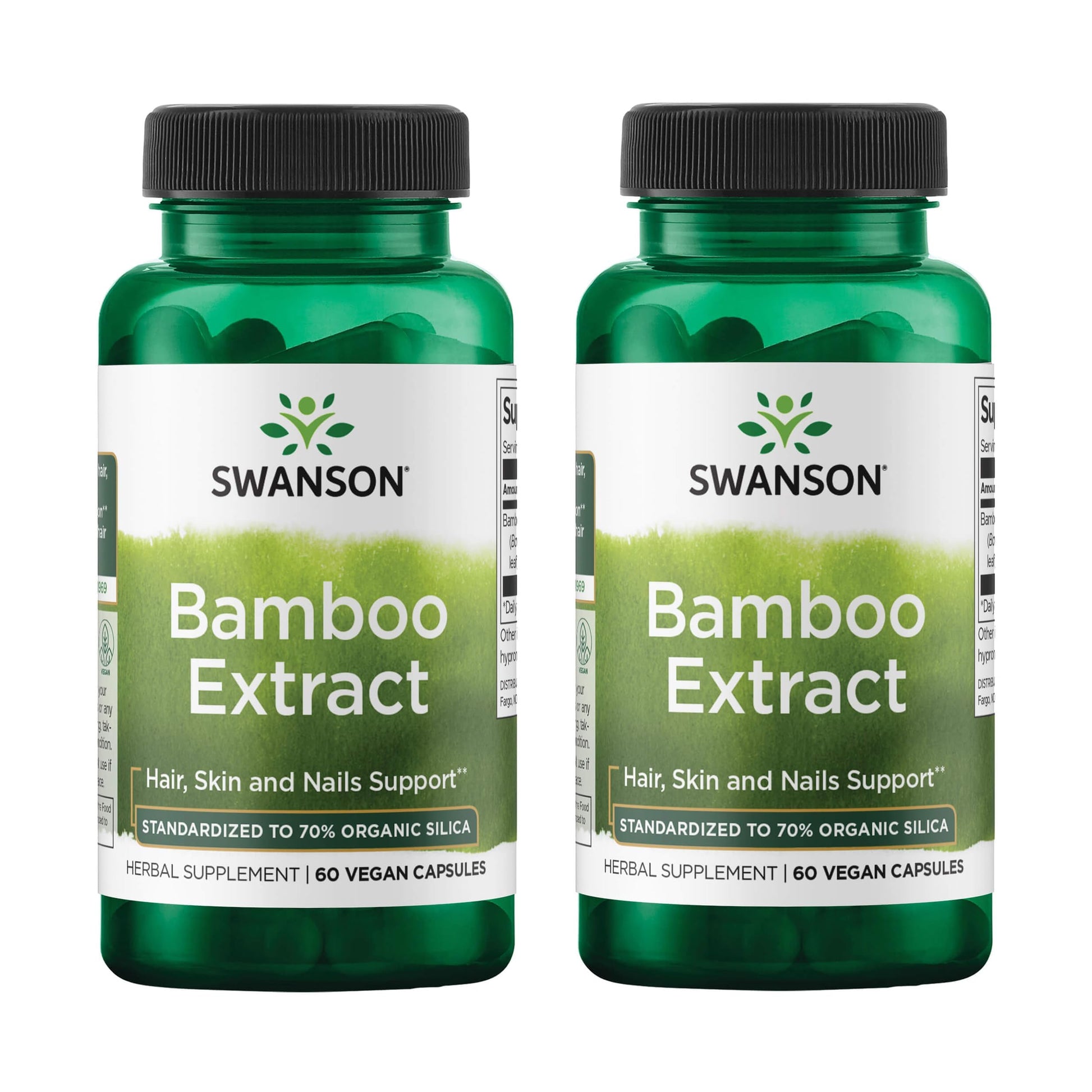 Swanson Bamboo Extract Capsules, 120 Veggie Capsules, 300 mg Each