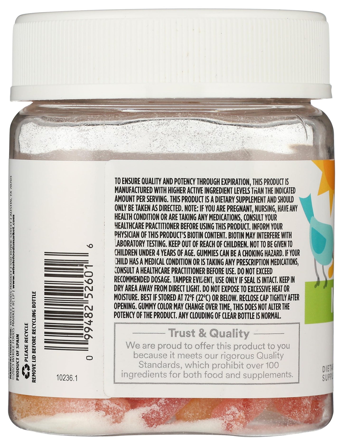 365 by Whole Foods Market Children's Multivitamin Gummies, 70 Count