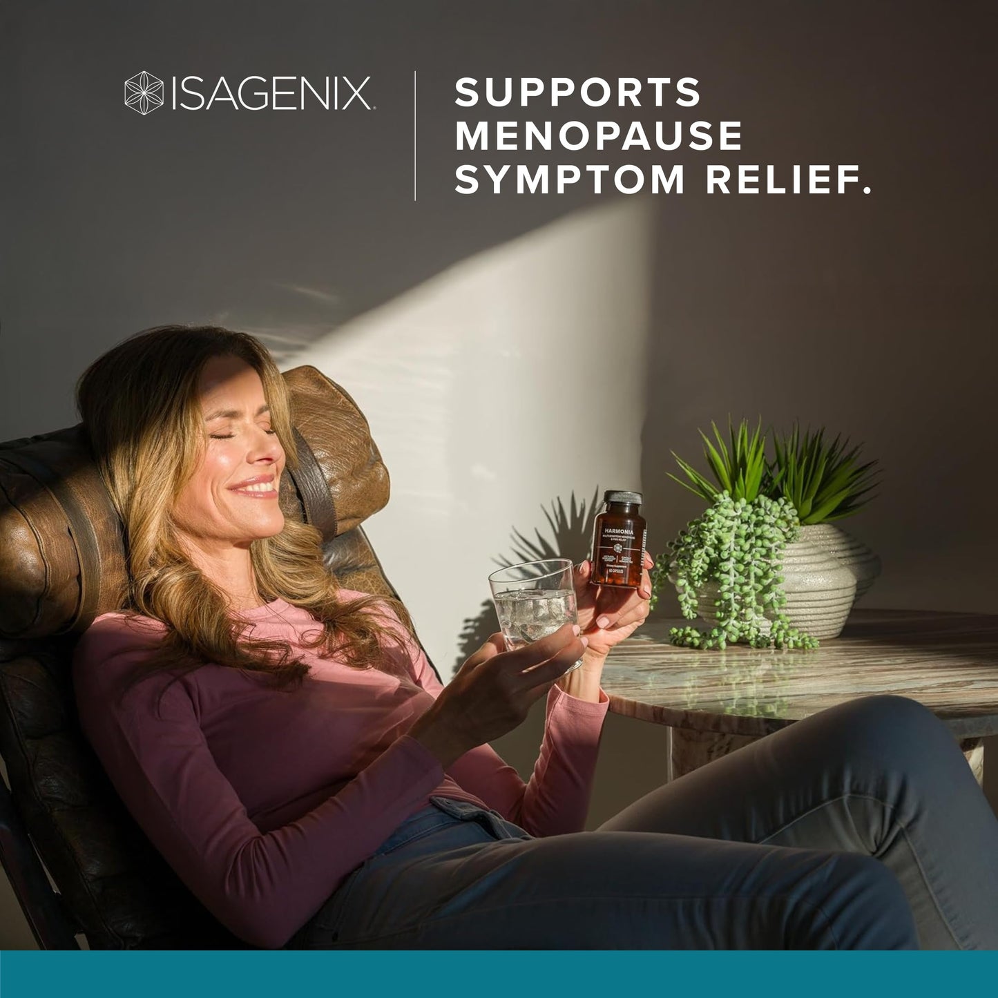 Isagenix Harmonia Hormone-Free, Multi-Sympton Menopause Support, 60 Capsules