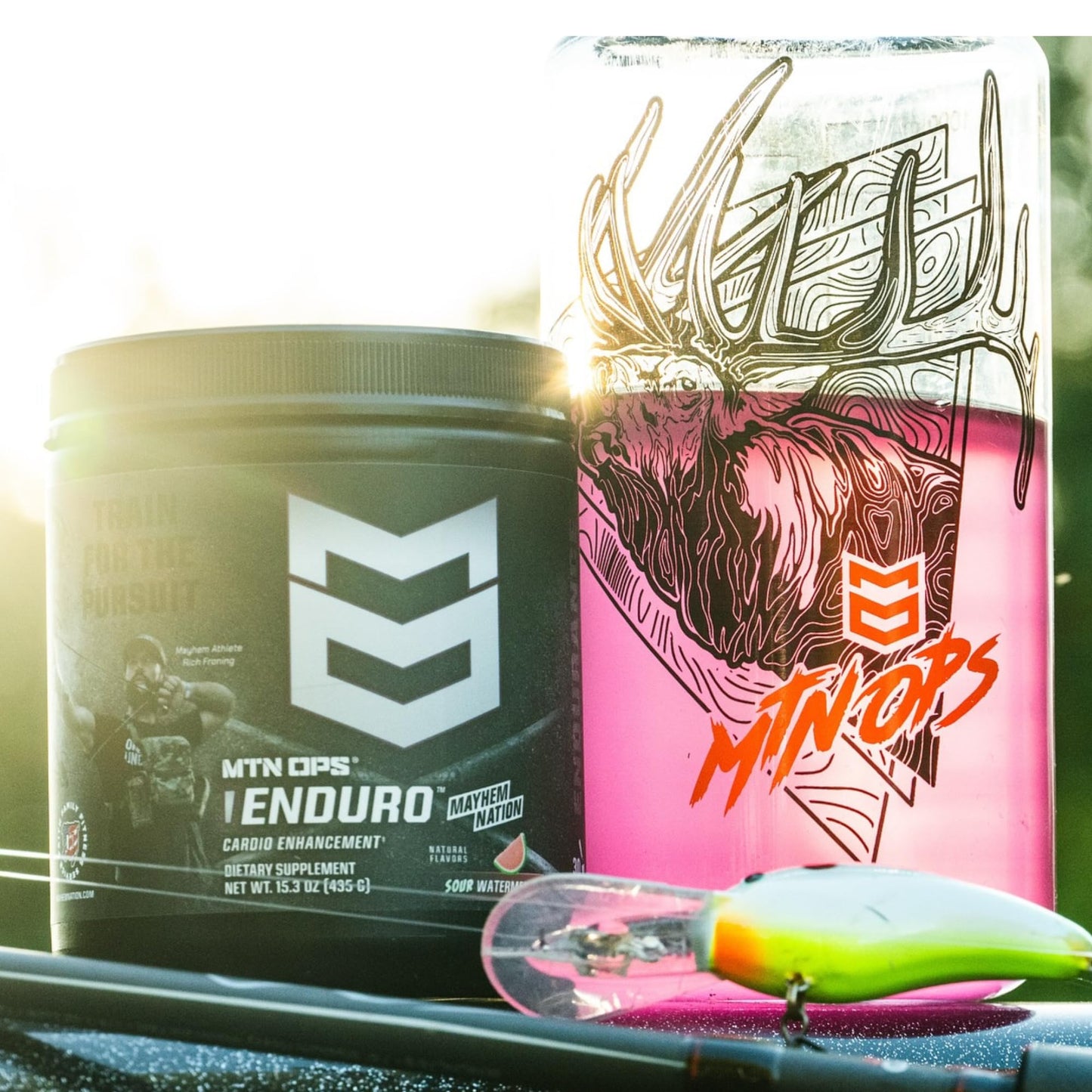 MTN OPS Enduro Stim-Free Pump Pre Workout Powder 1 Ounce