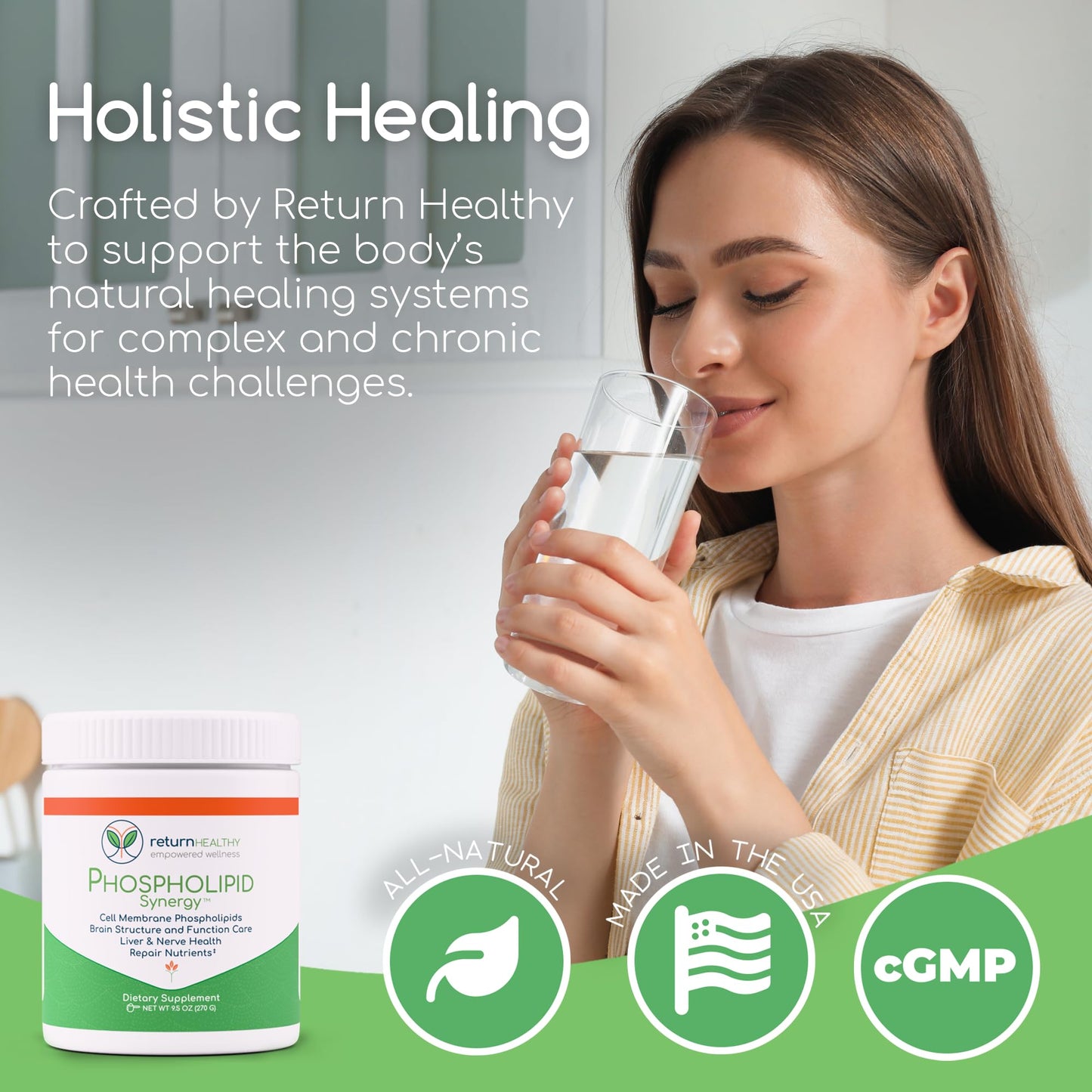 Return Healthy Phospholipid Synergy Powder 95