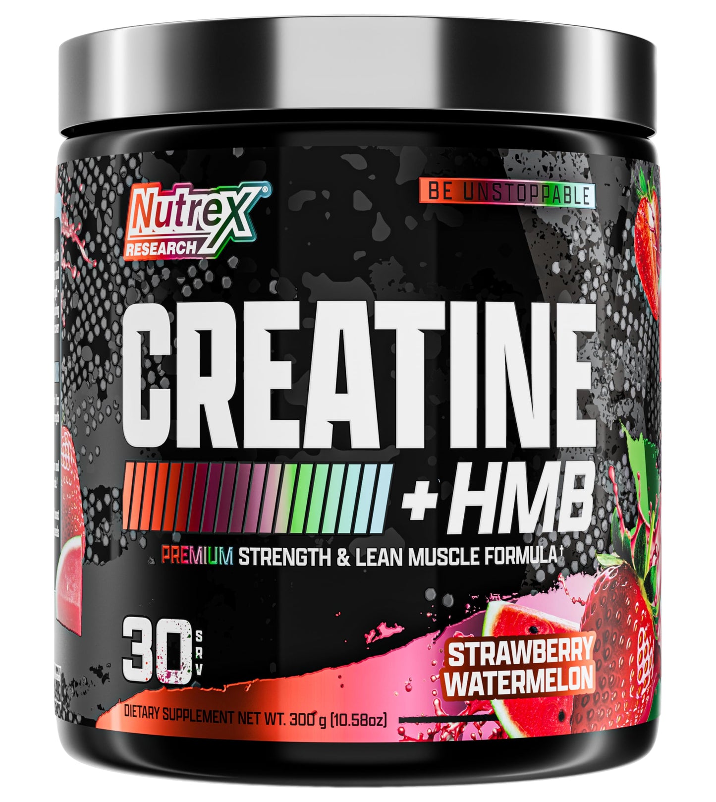 Nutrex Research Creatine HMB Powder, 10.58 Ounce